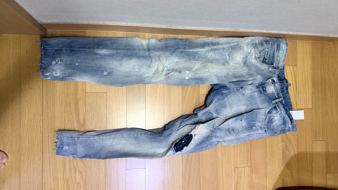 디스퀘어드 청바지 34사이즈 팝이다 상품이미지2