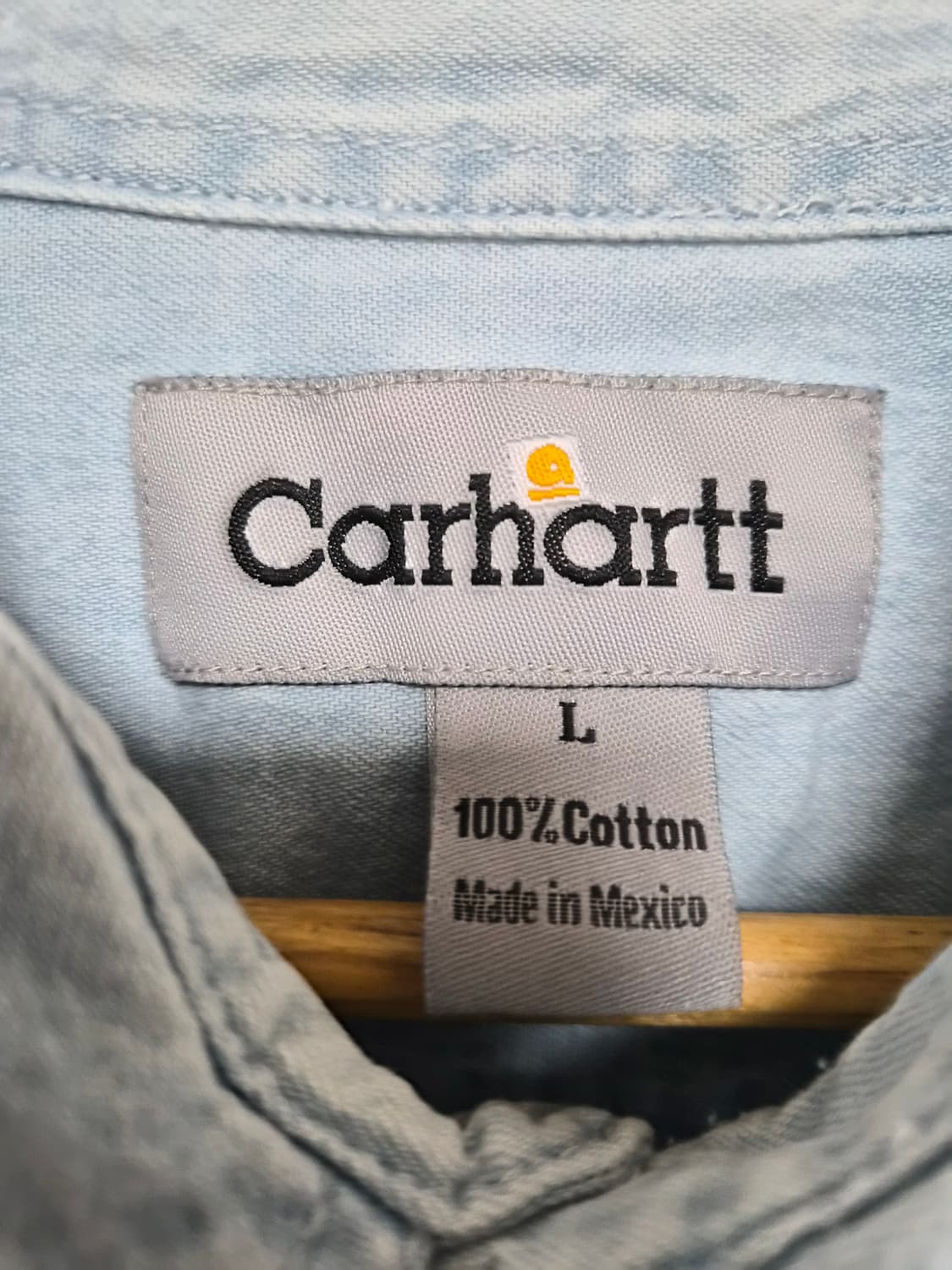칼하트Carhartt 데님 셔츠 L - S243 상품이미지4