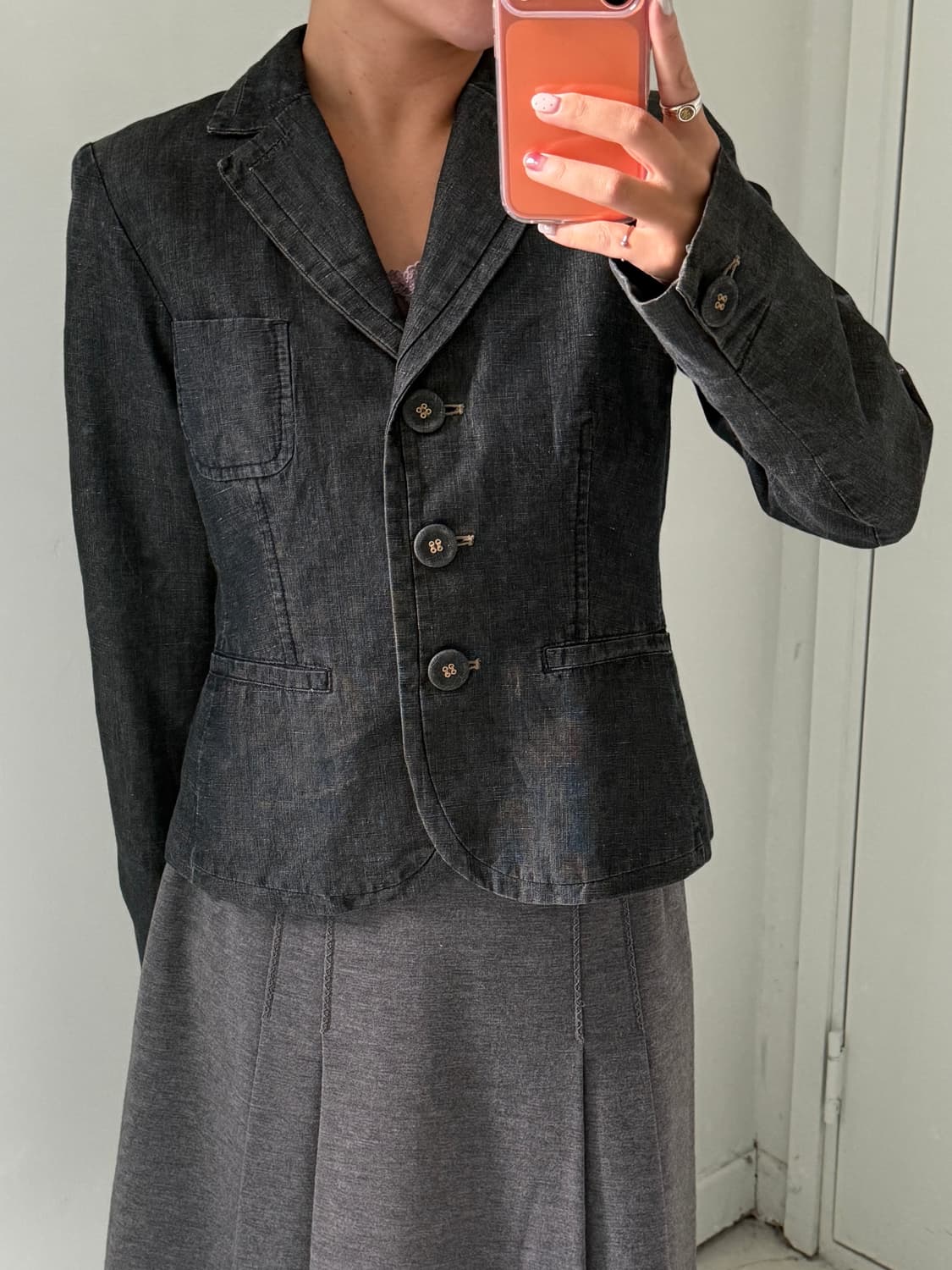 막스마라 빈티지 데님 숏자켓 상품이미지4