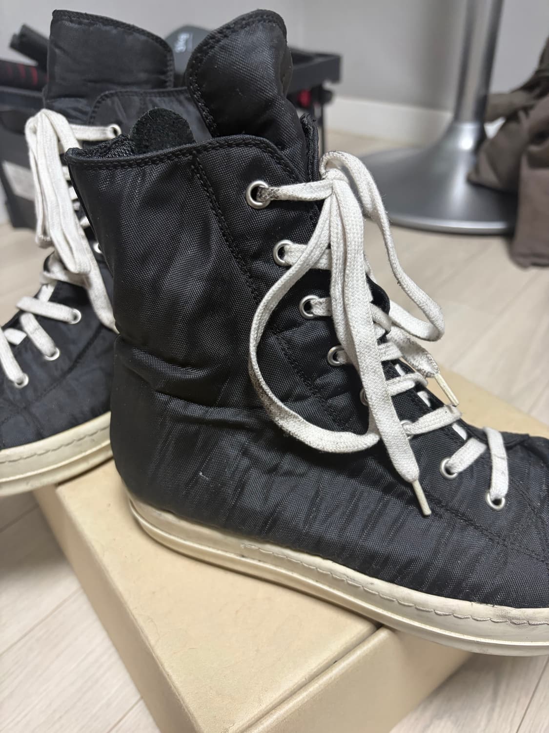 릭오웬스 다크쉐도우 나일론 라몬즈 40.5 상품이미지10