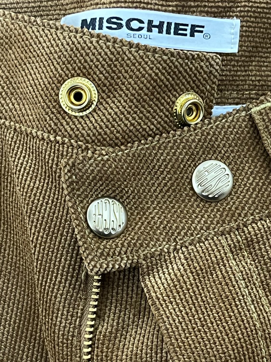 미스치프 코듀로이 부츠컷 팬츠 상품이미지2