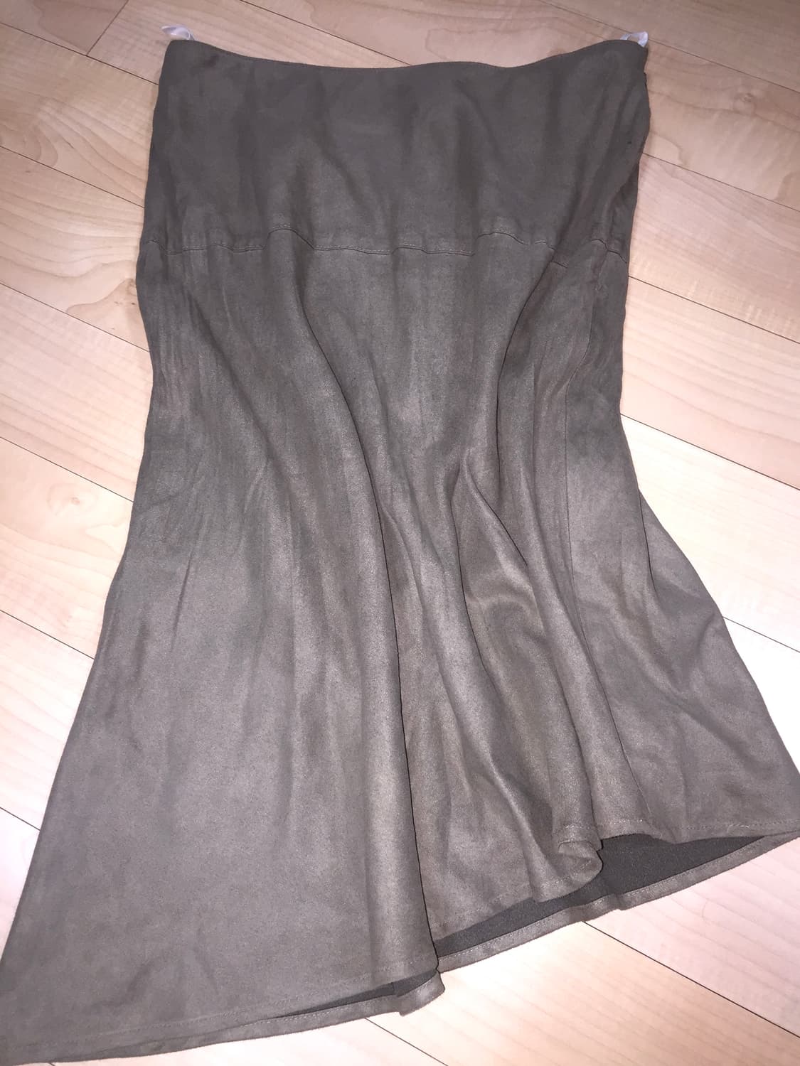 빈티지 스웨이드언발스커트 상품이미지2