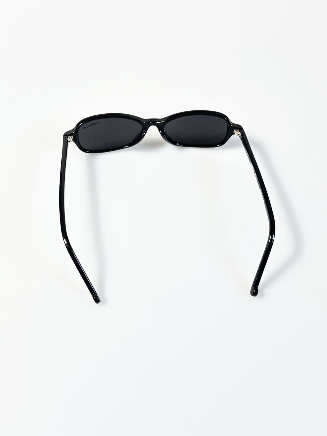 90s KIDDING 블랙 뿔테 스퀘어 빈티지 선글라스 상품이미지5