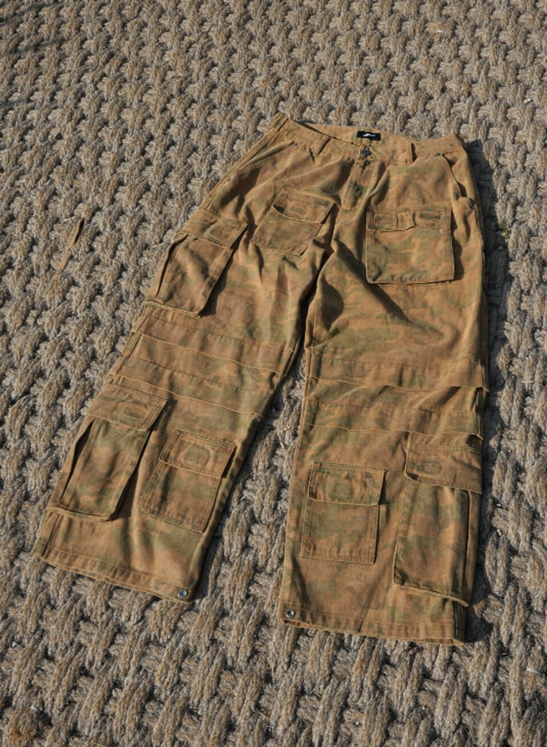 [2] 포스센스티브 매시브 카모 카고 팬츠 데저트 상품이미지1