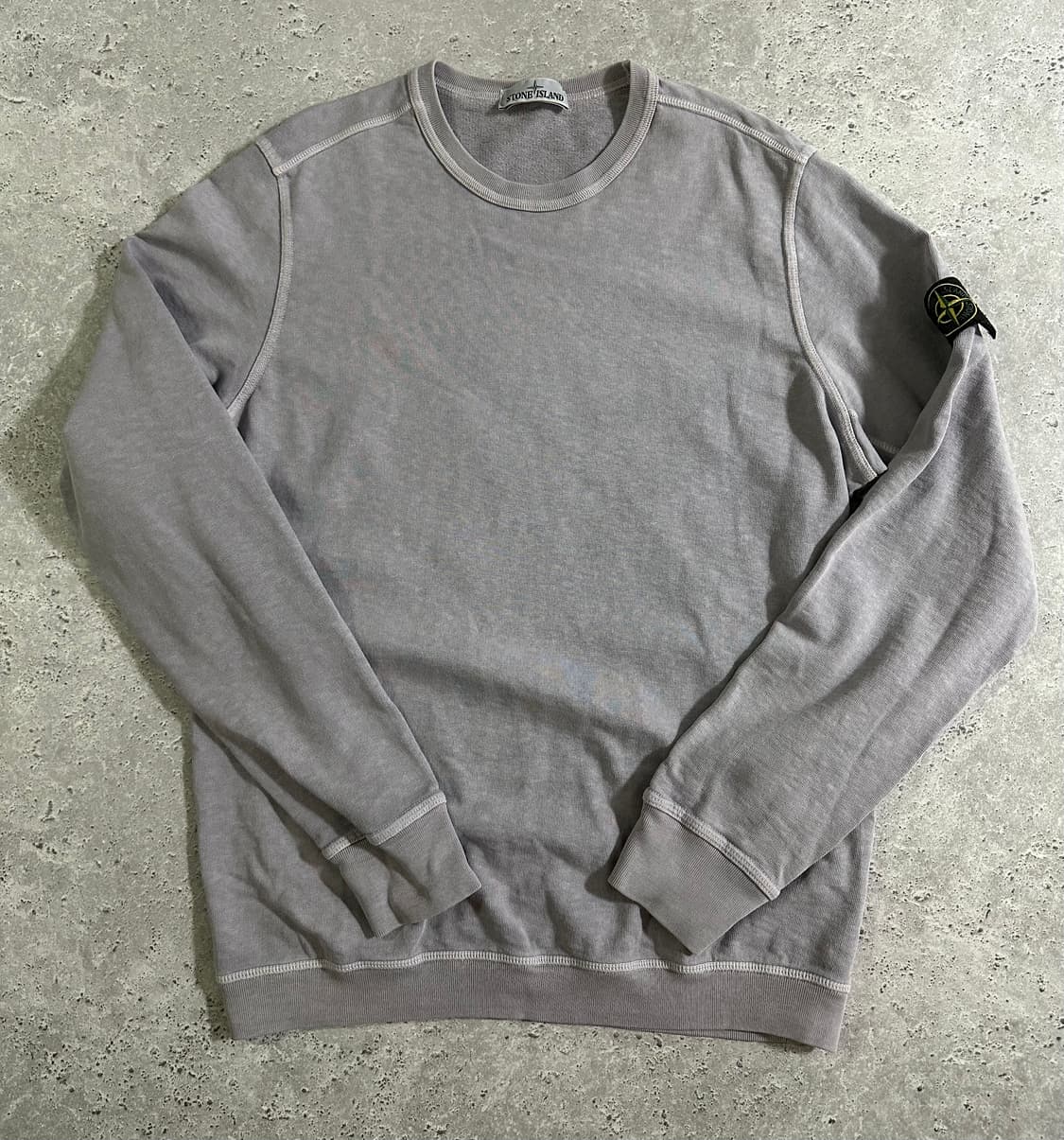 STONE ISLAND 맨투맨 라벤더 상품이미지2