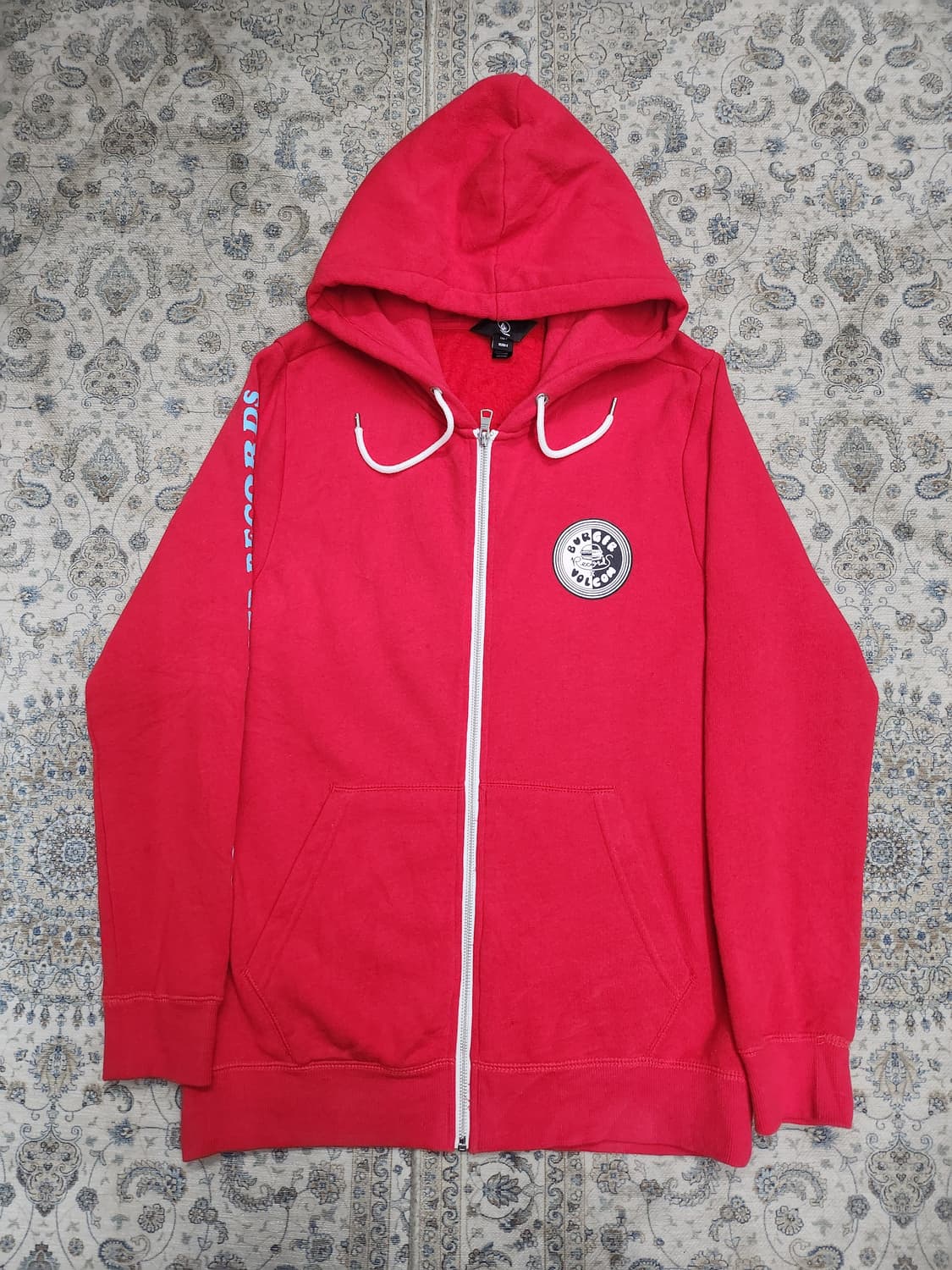 VOLCOM X 버거 레코드 콜라보 후드집업 S (95-100) 상품이미지1