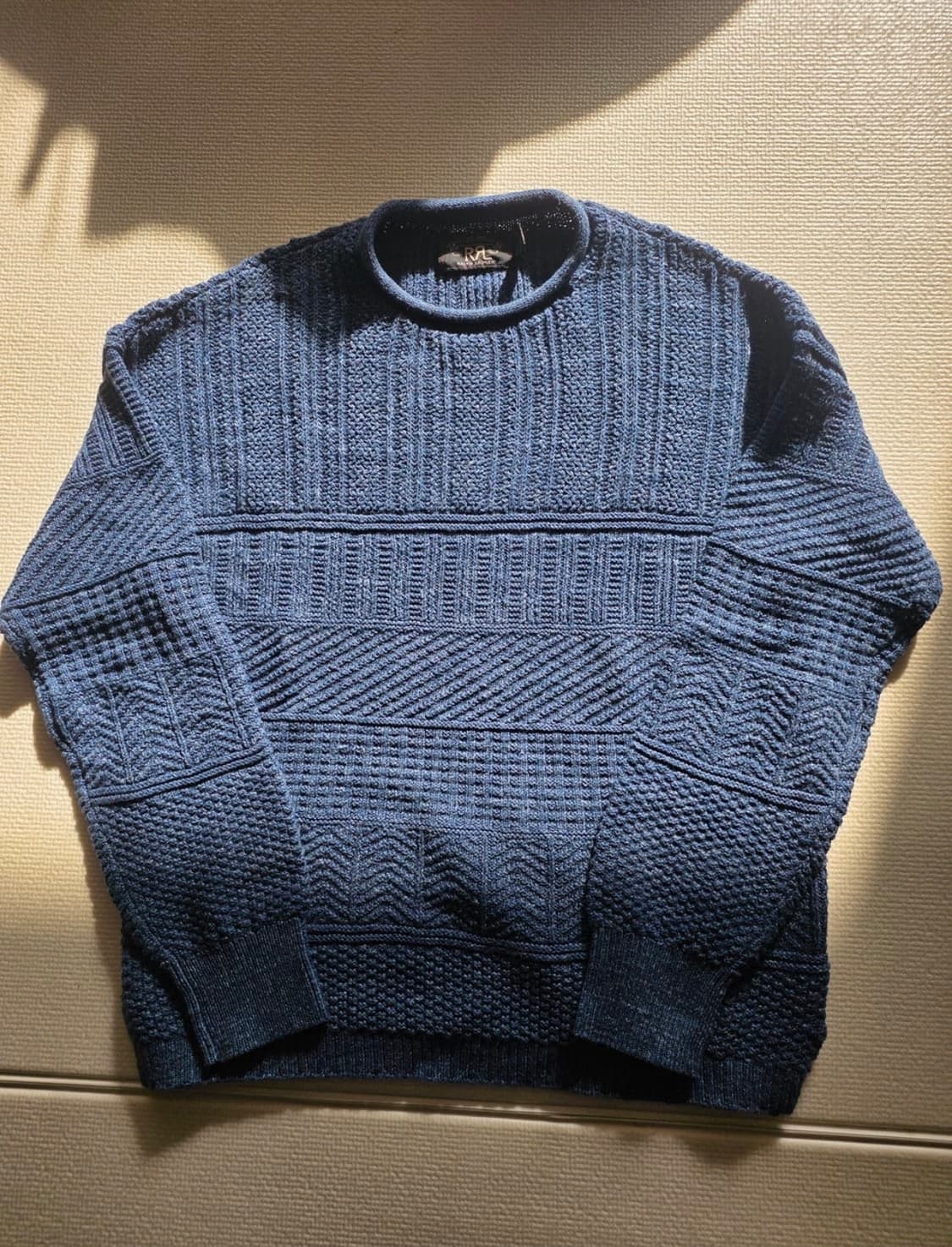 RRL 더블알엘 코튼 롤넥 린넨 스웨터 니트 S 상품이미지5