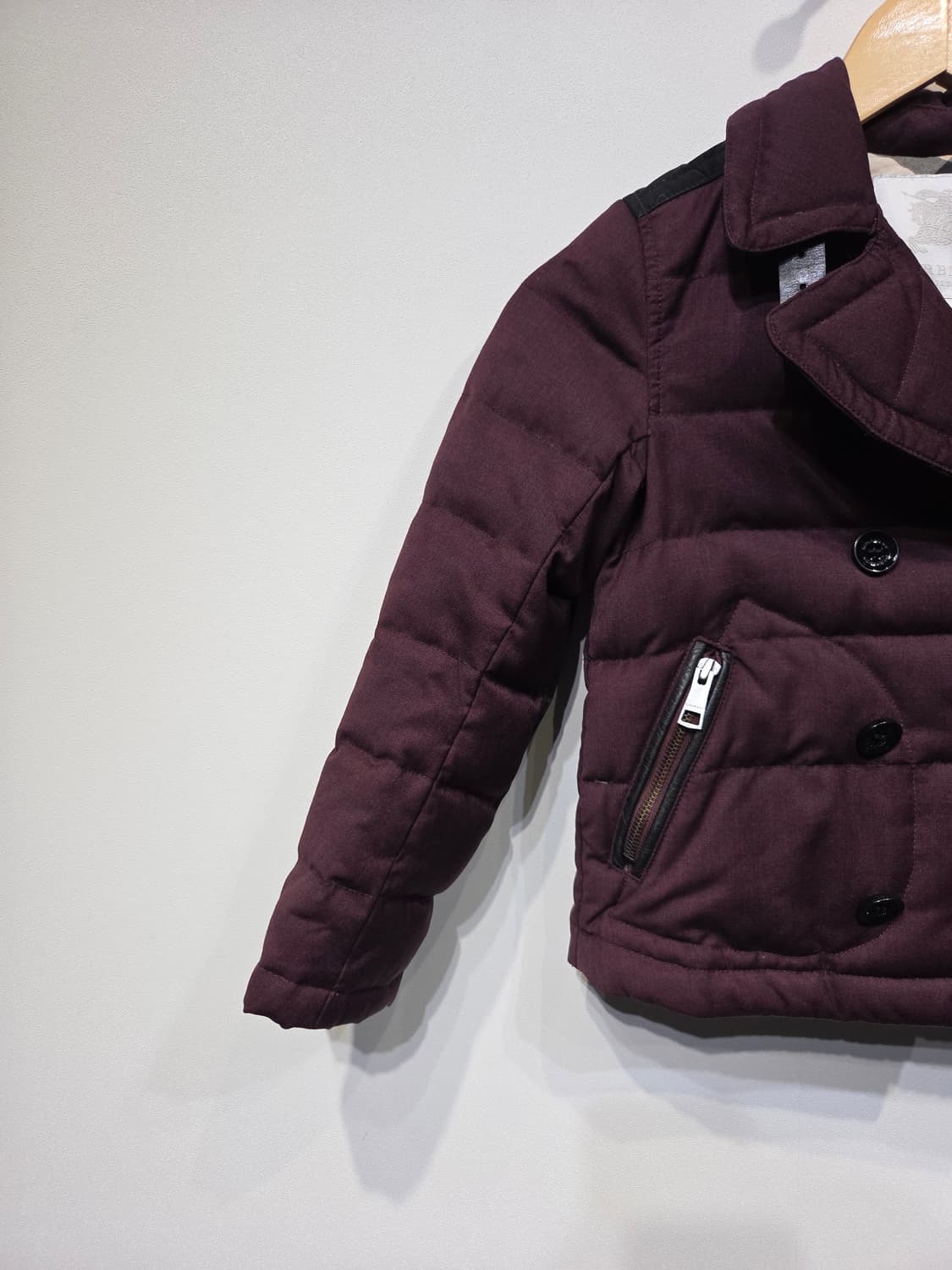 버버리 칠드런 여아 퀼팅 다운 패딩 자켓 상품이미지3