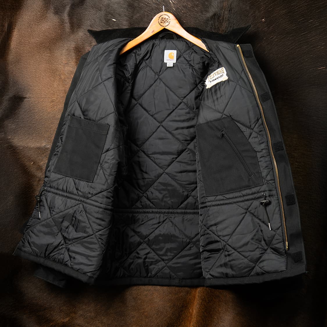 [110] 칼하트 C003 아크틱 덕 트레디셔널 코트 블랙 MO-2545 상품이미지7