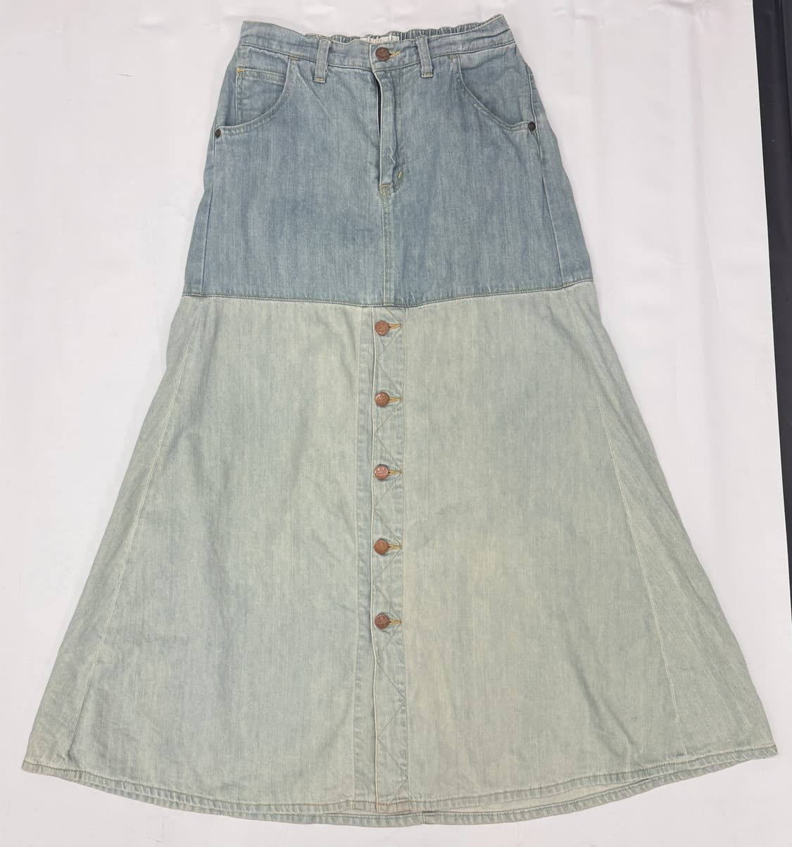 🍀하구미의 크로셰 청 롱스커트 코디세트🍀 반팔 봄 니트 러블리  상품이미지5