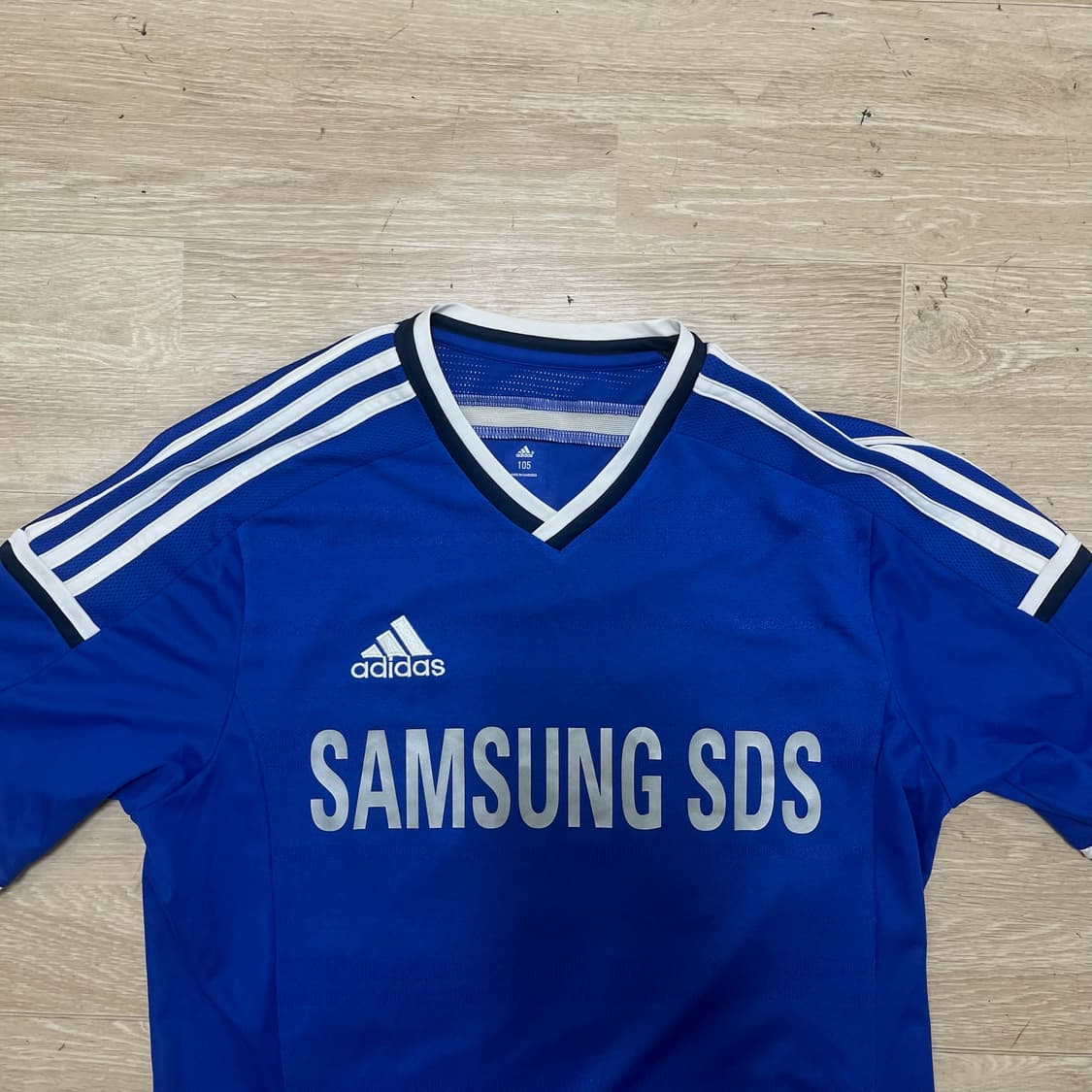 아디다스 삼성 SDS 반팔 져지 유니폼 [블루] XL/105 상품이미지2