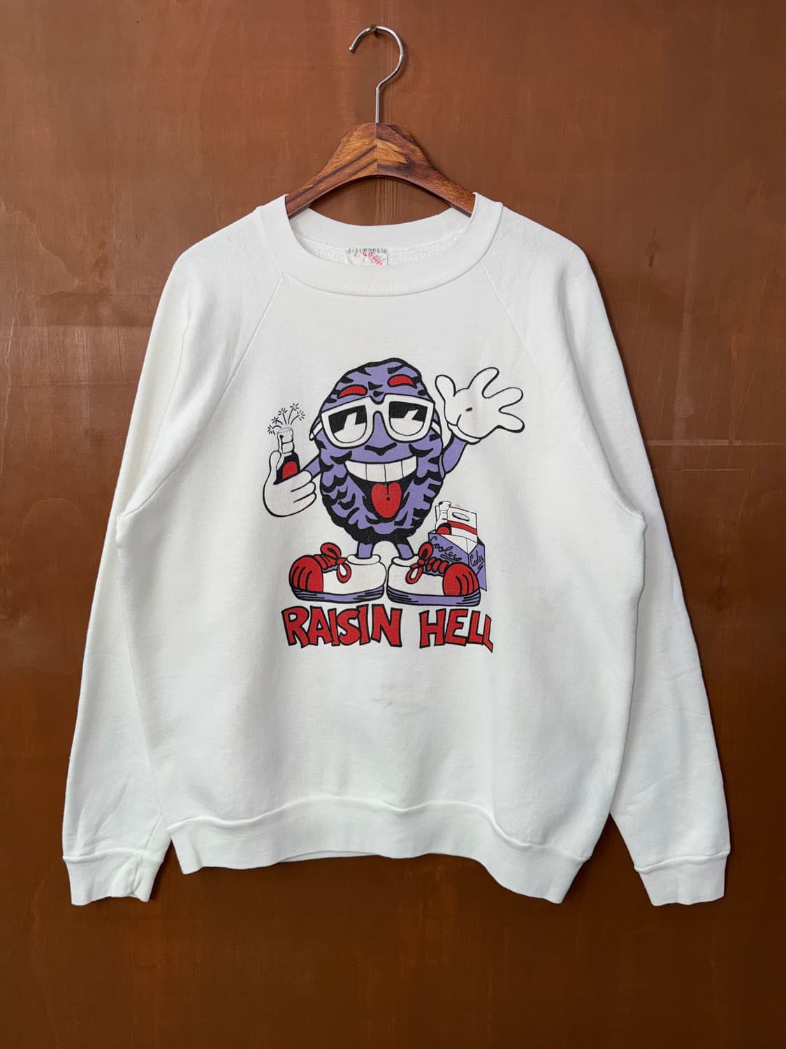 80s Raisin hell 스웻셔츠 상품이미지1