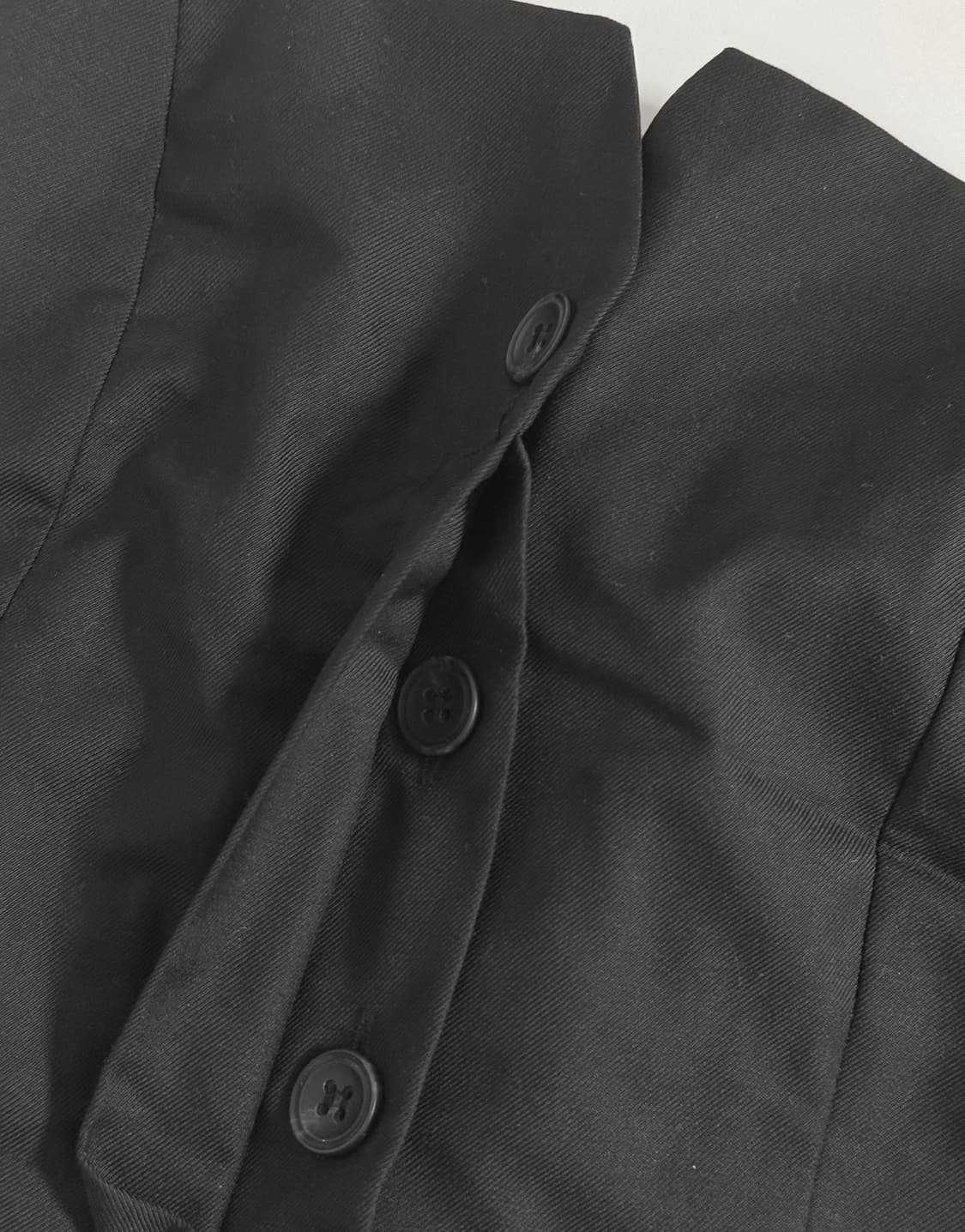 빈티지 긱시크 아카이브 블랙 탑 베스트 파우닝 큐빈 오공이 상품이미지3