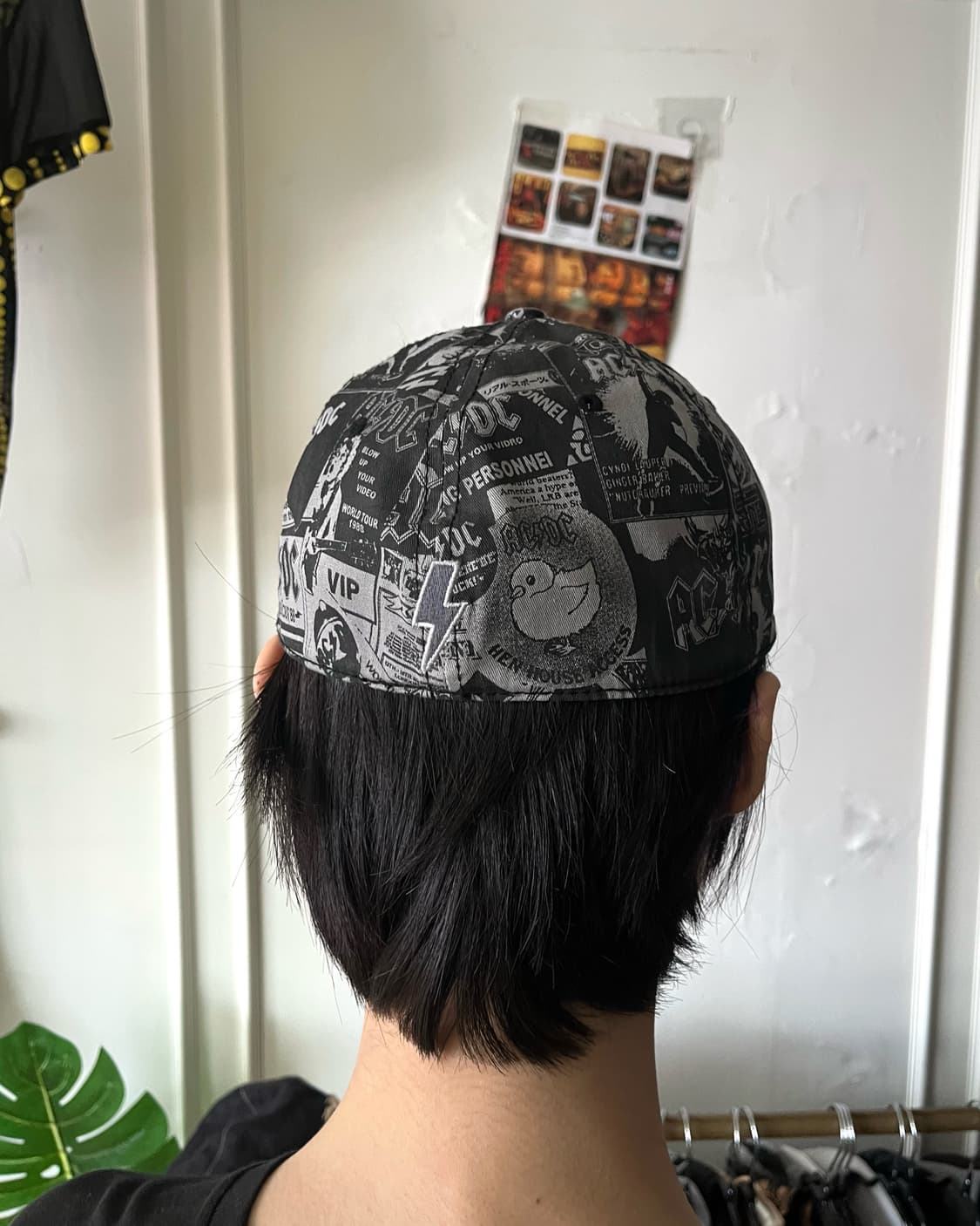 2000s AC/DC Official Collage Print Cap 상품이미지3