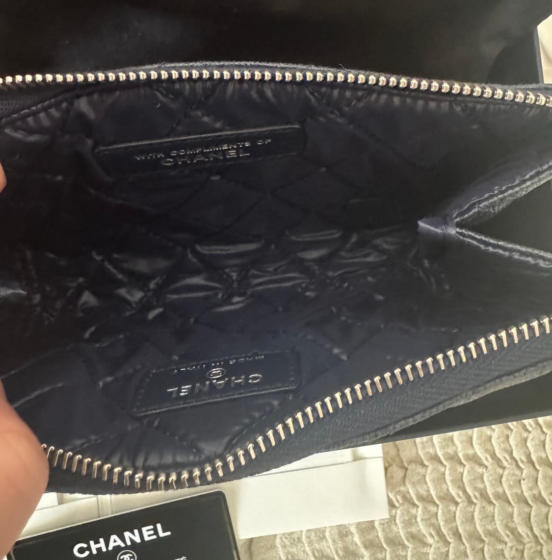 샤넬 클래식 코스메틱케이스 미니파우치백 미니클러치백 상품이미지8