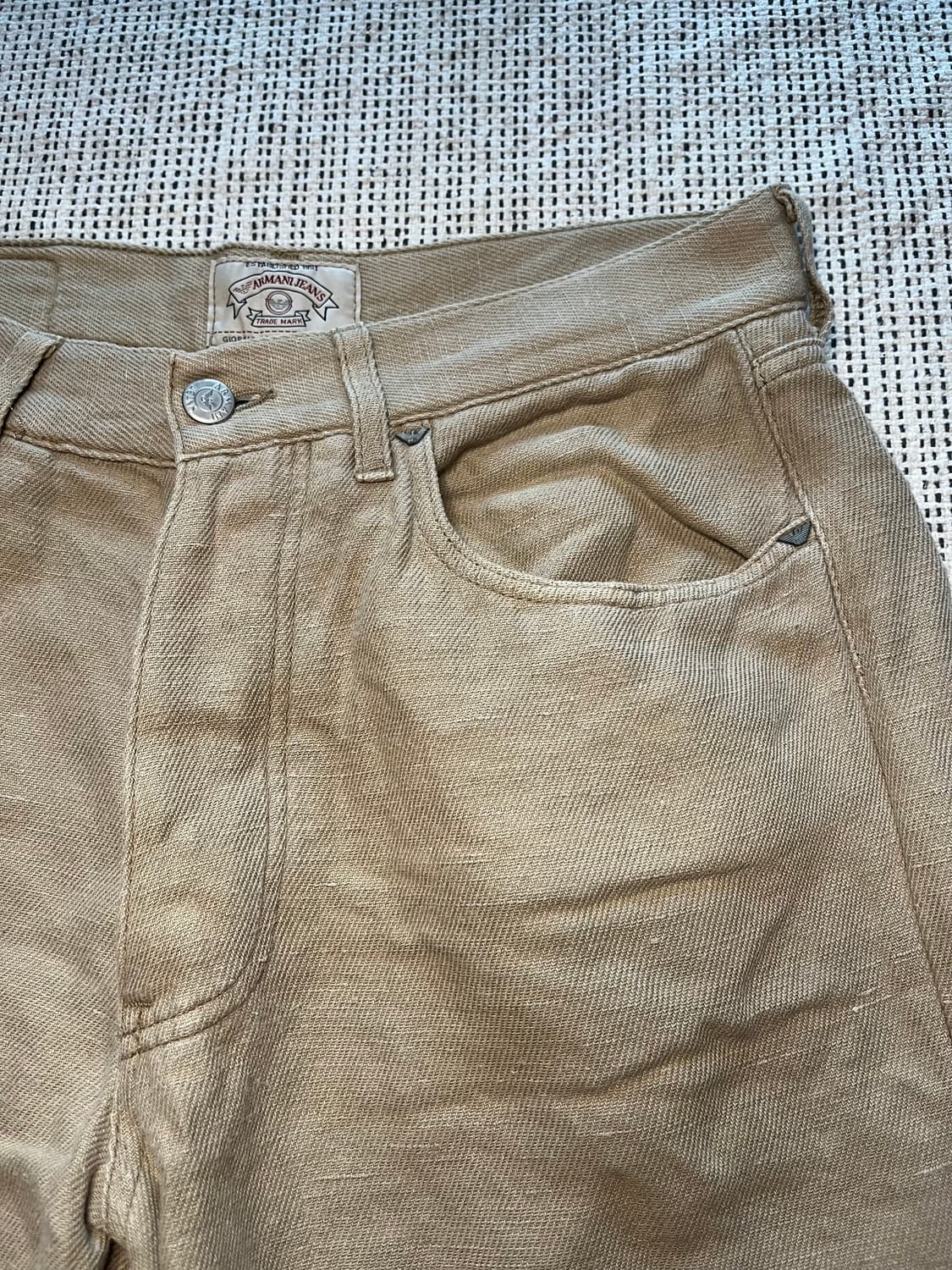 armani jeans vintage cotton pants 상품이미지2
