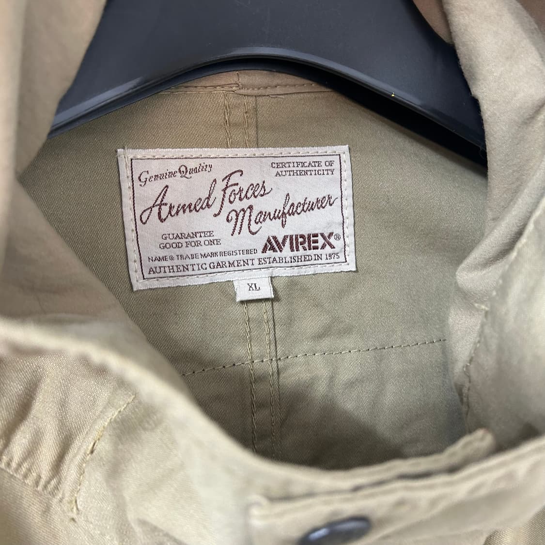 아비렉스 피쉬테일 야상 자켓 상품이미지7