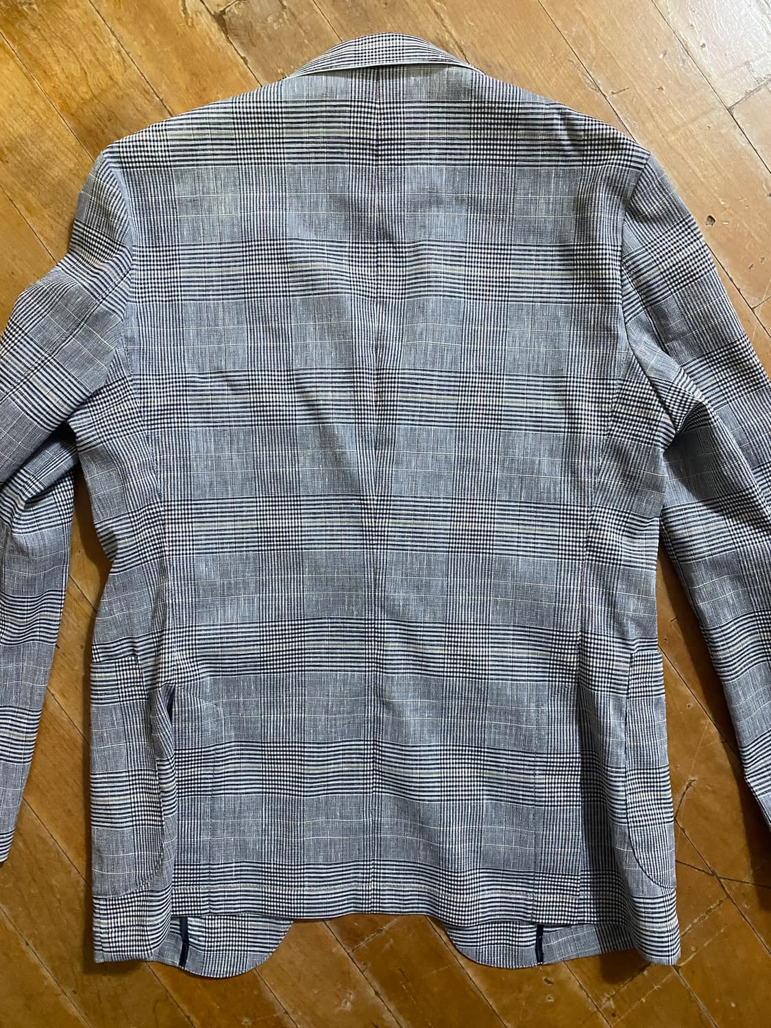 (미착용) 타미힐피거 체크 여름 블레이저 46  (100) 상품이미지6