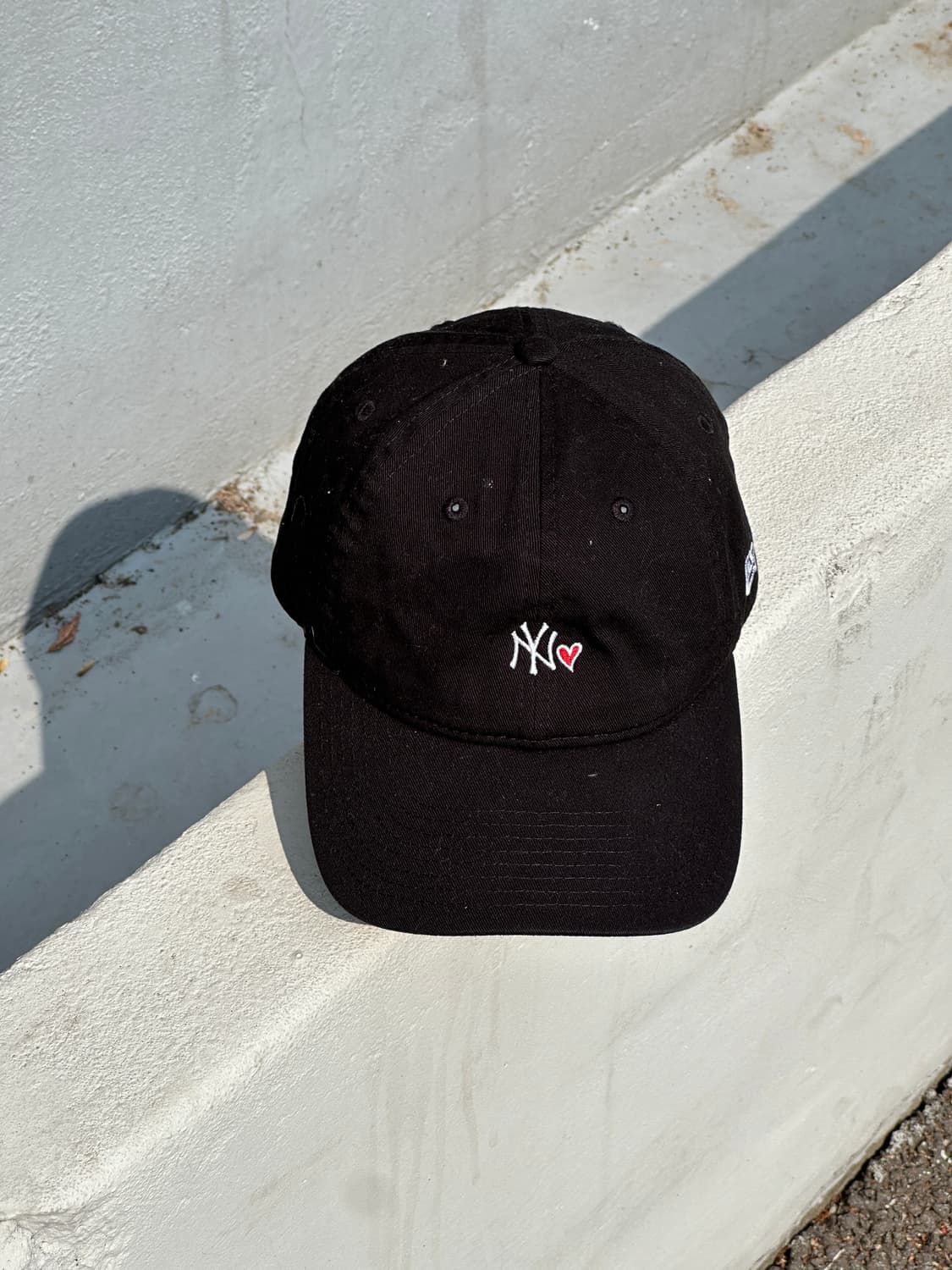 [F] 뉴에라 뉴욕양키스 하트 블랙 볼캡 모자 상품이미지1