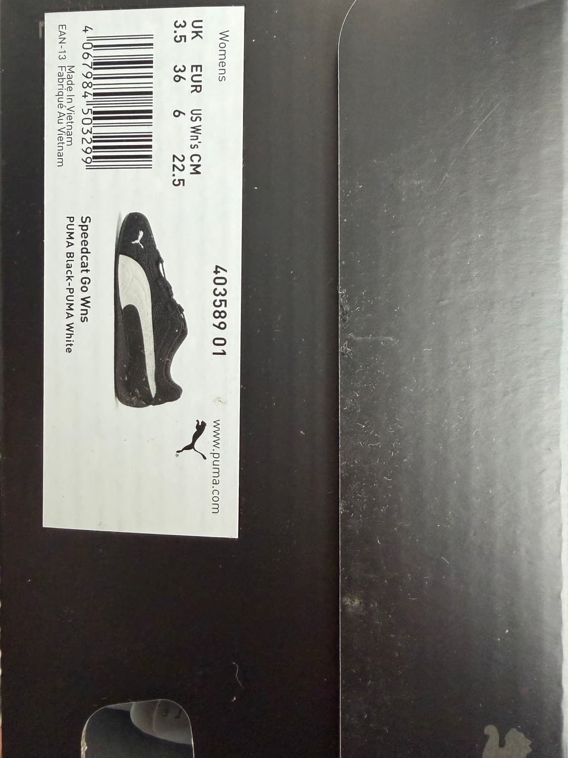 푸마 스피드캣 고 우먼스 블랙(차정원착용) 상품이미지6