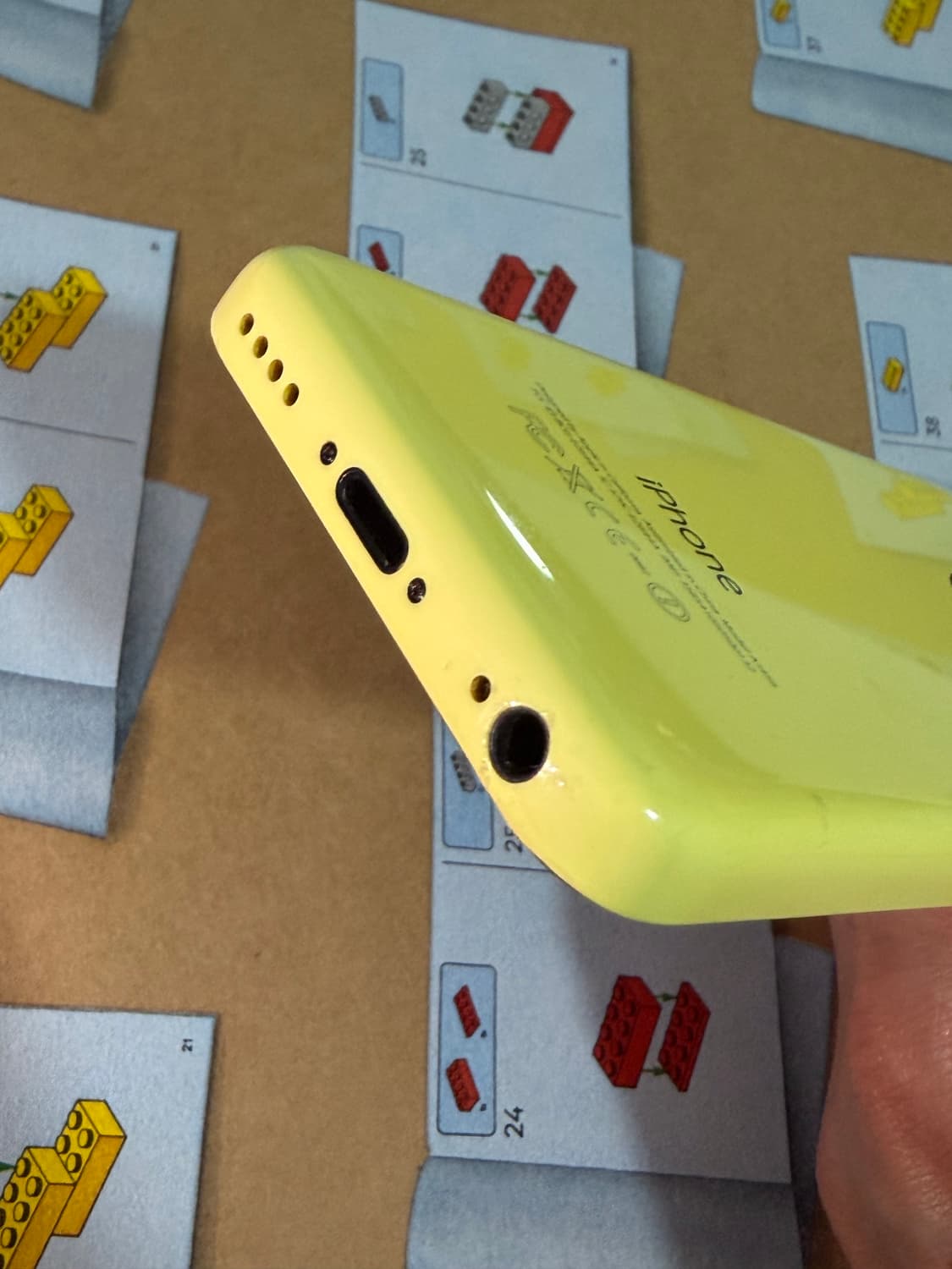 아이폰 5c 옐로우 16기가 #0132 + 보호필름&투명케이스 상품이미지5