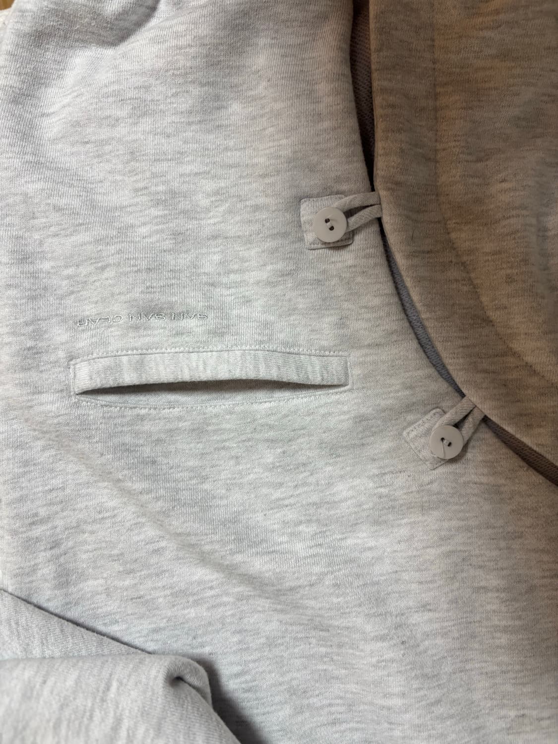 산산기어 버튼 후디 3사이즈 상품이미지2