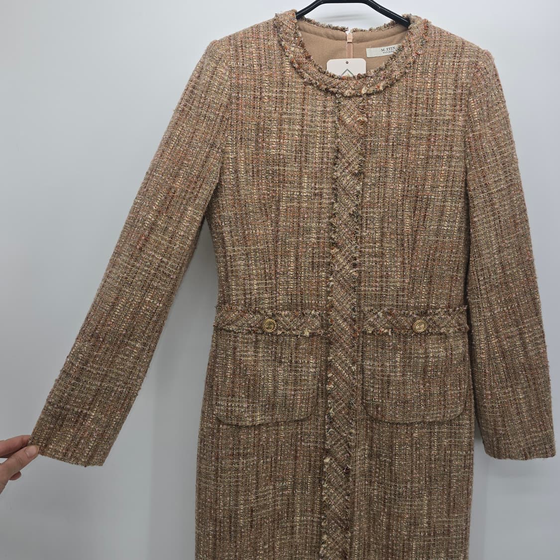 M.FEIN 울 트위드 원피스 XS 상품이미지2