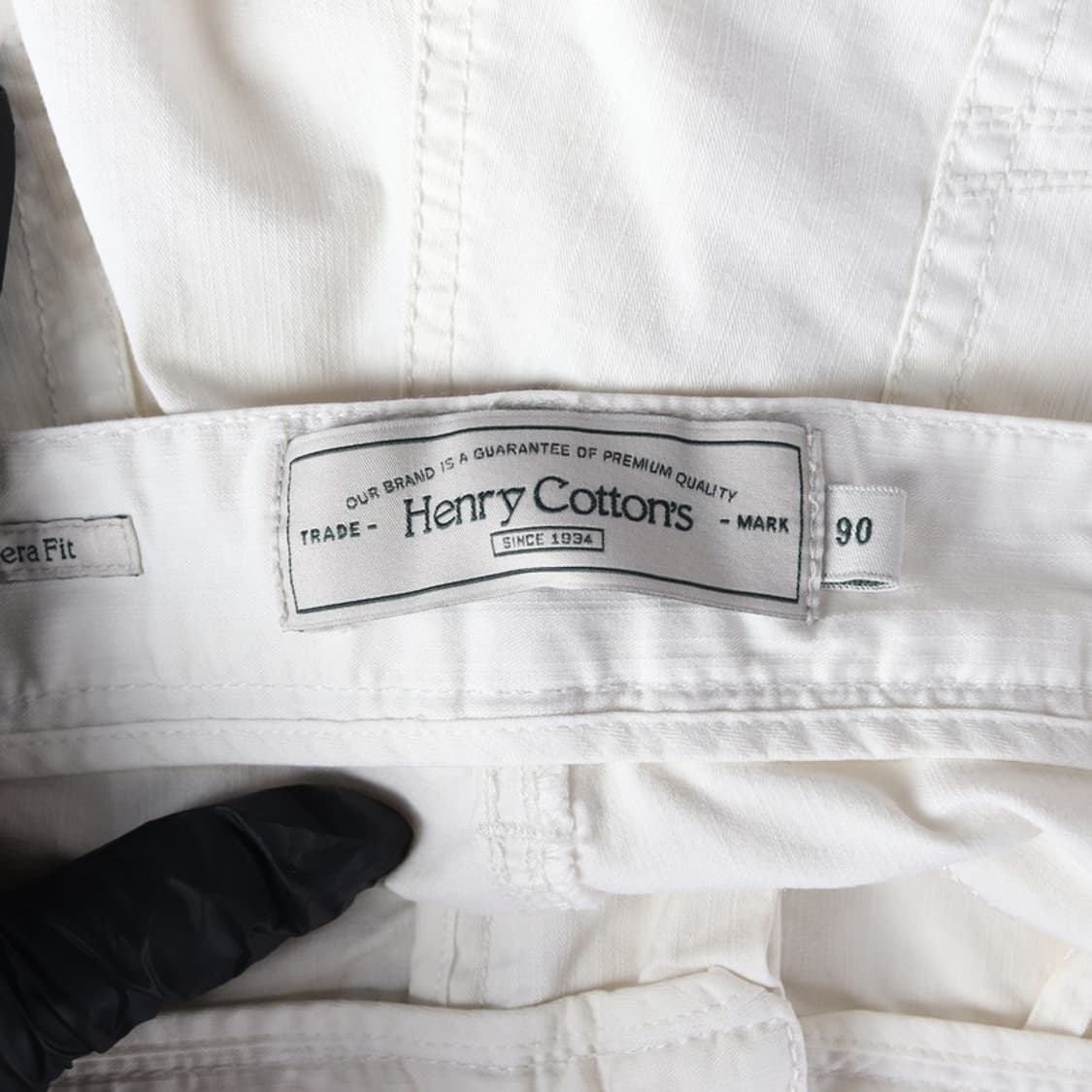 헨리코튼 가먼트다잉 슬림핏 치노 팬츠 90 상품이미지6