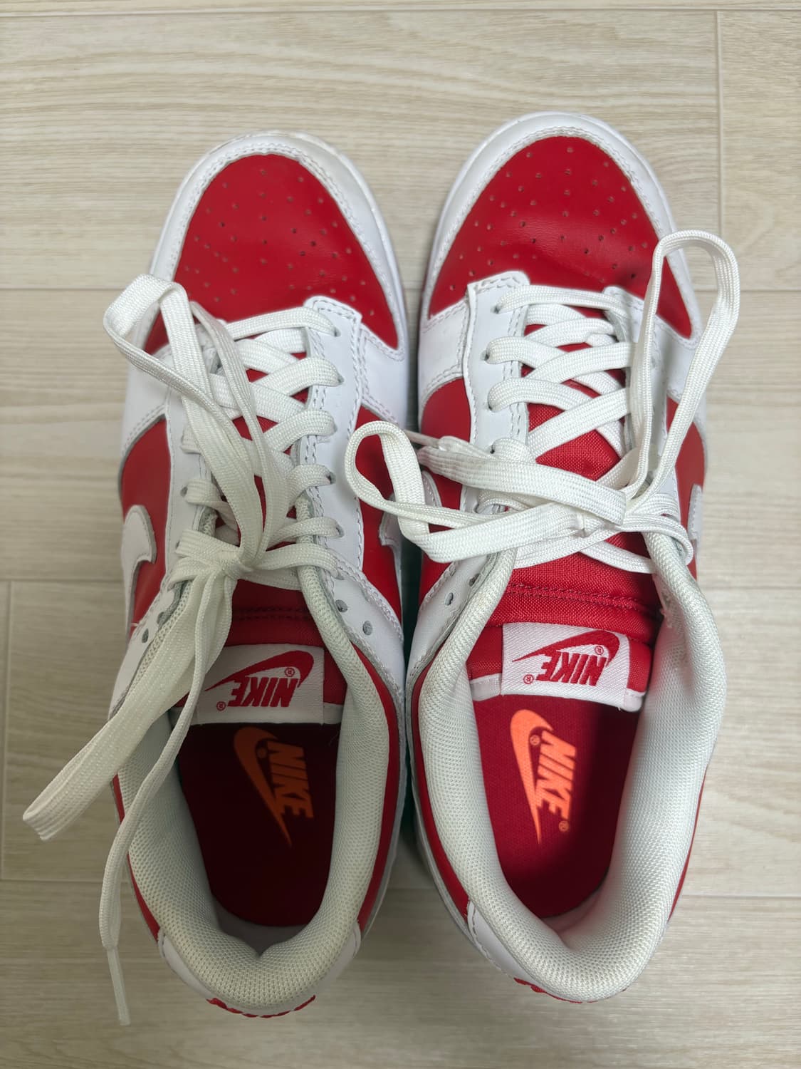 Nike Dunk low Retro Championship Red 상품이미지2