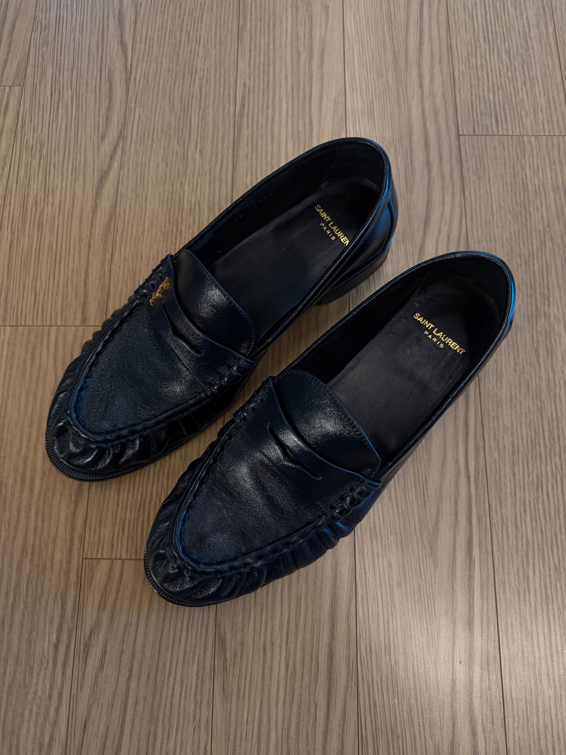 생로랑 일 소재 르 로퍼 블랙 42 상품이미지4