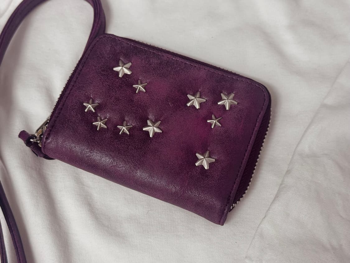 인앤양하모니 반지갑 재미니 월렛 다크 레드 상품이미지1