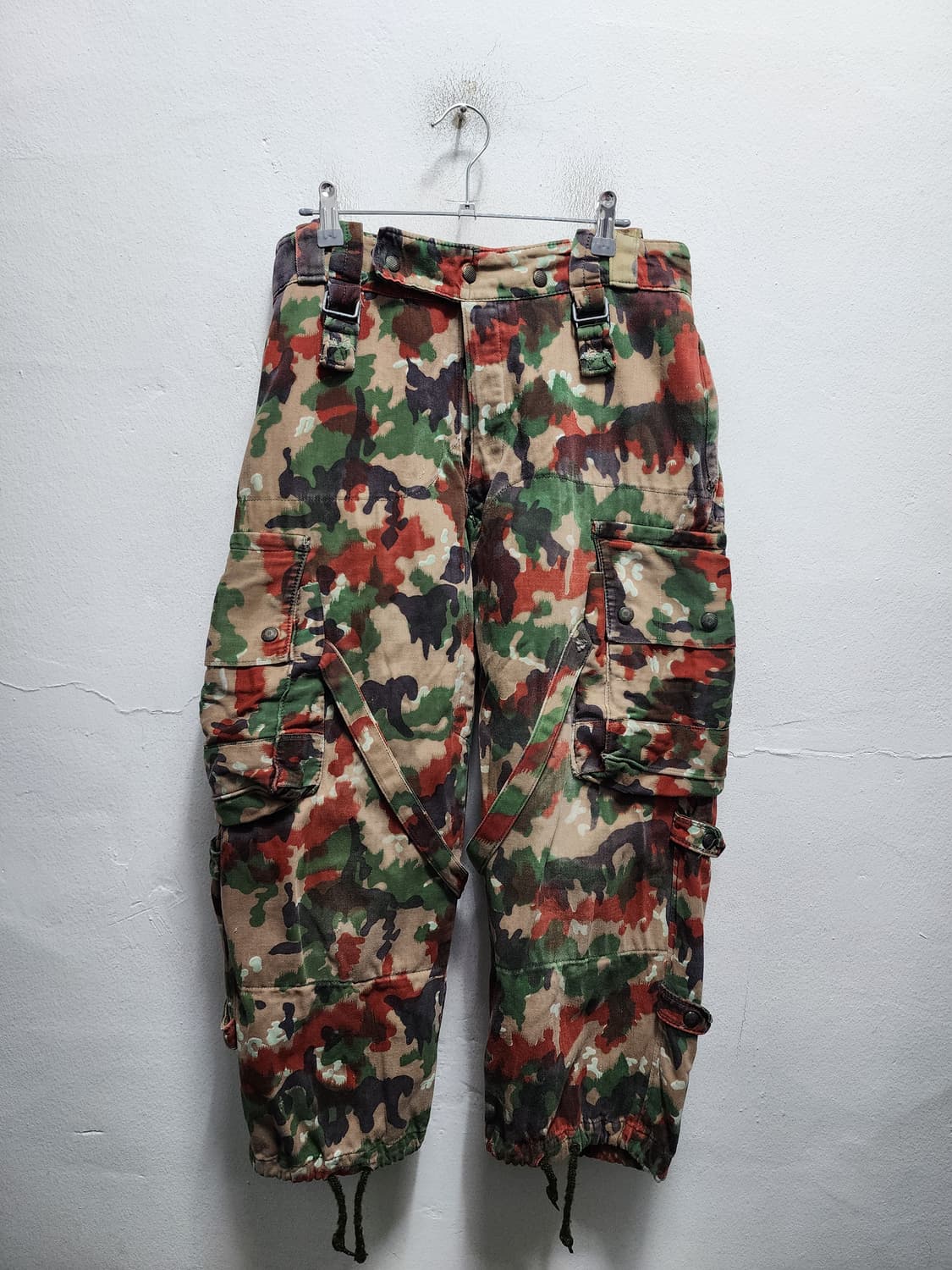 80s 스위스군 알펜플라주 M83 롤업 팬츠 상품이미지2
