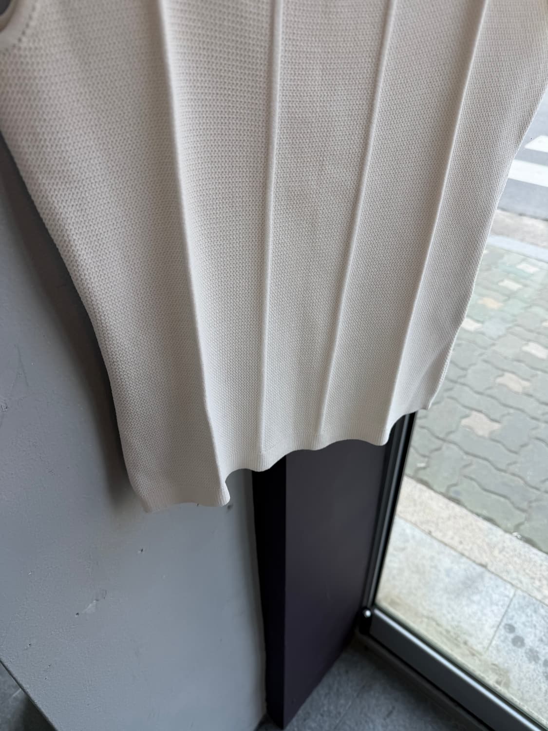 90(F)/ 랑방 컬렉션 22SS 스퀘어넥 나시 상품이미지4