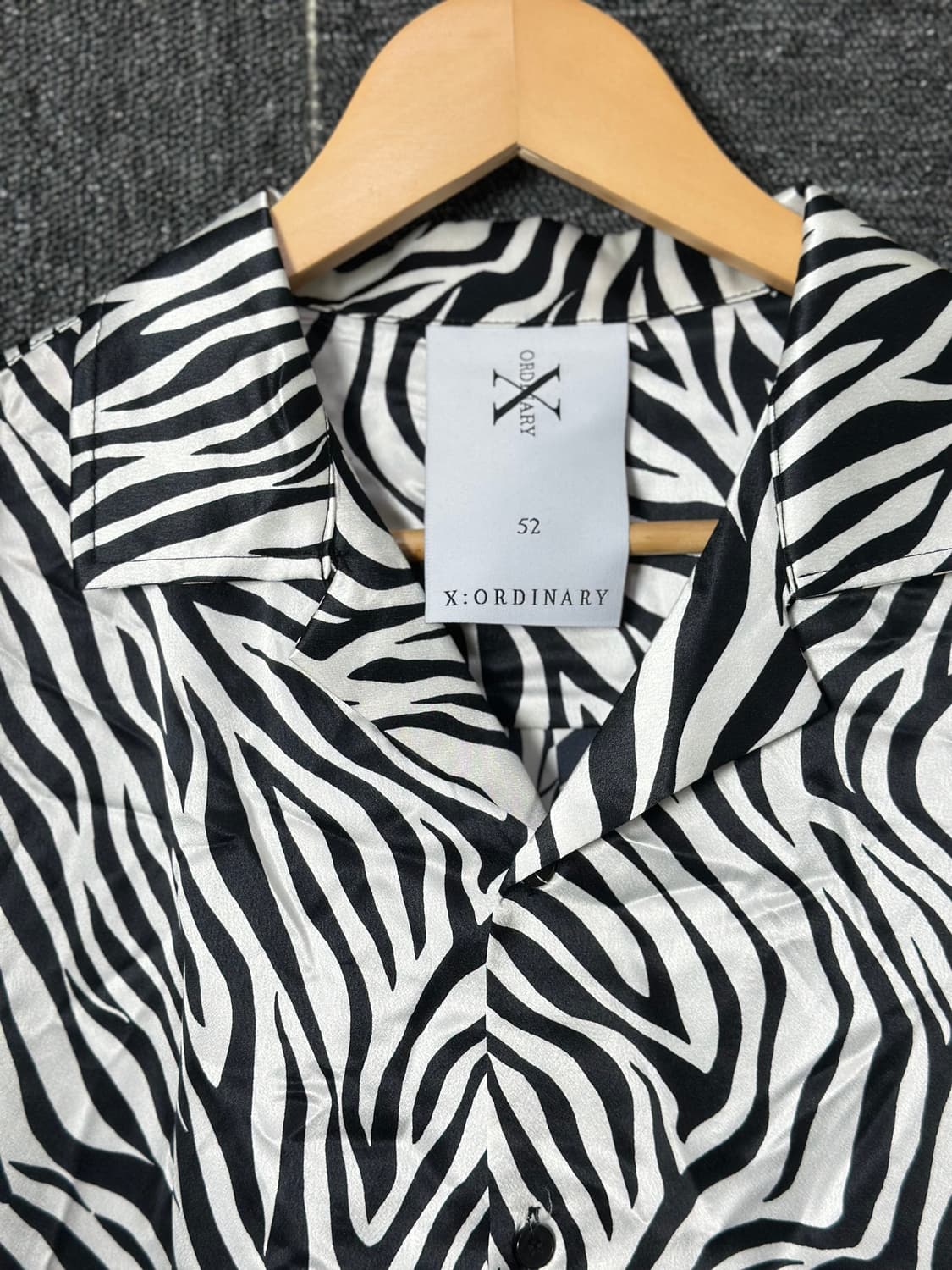 X:ORDINARY 제브라 패턴 셔츠 52 엑스오디너리 데님 볼캡 상품이미지4