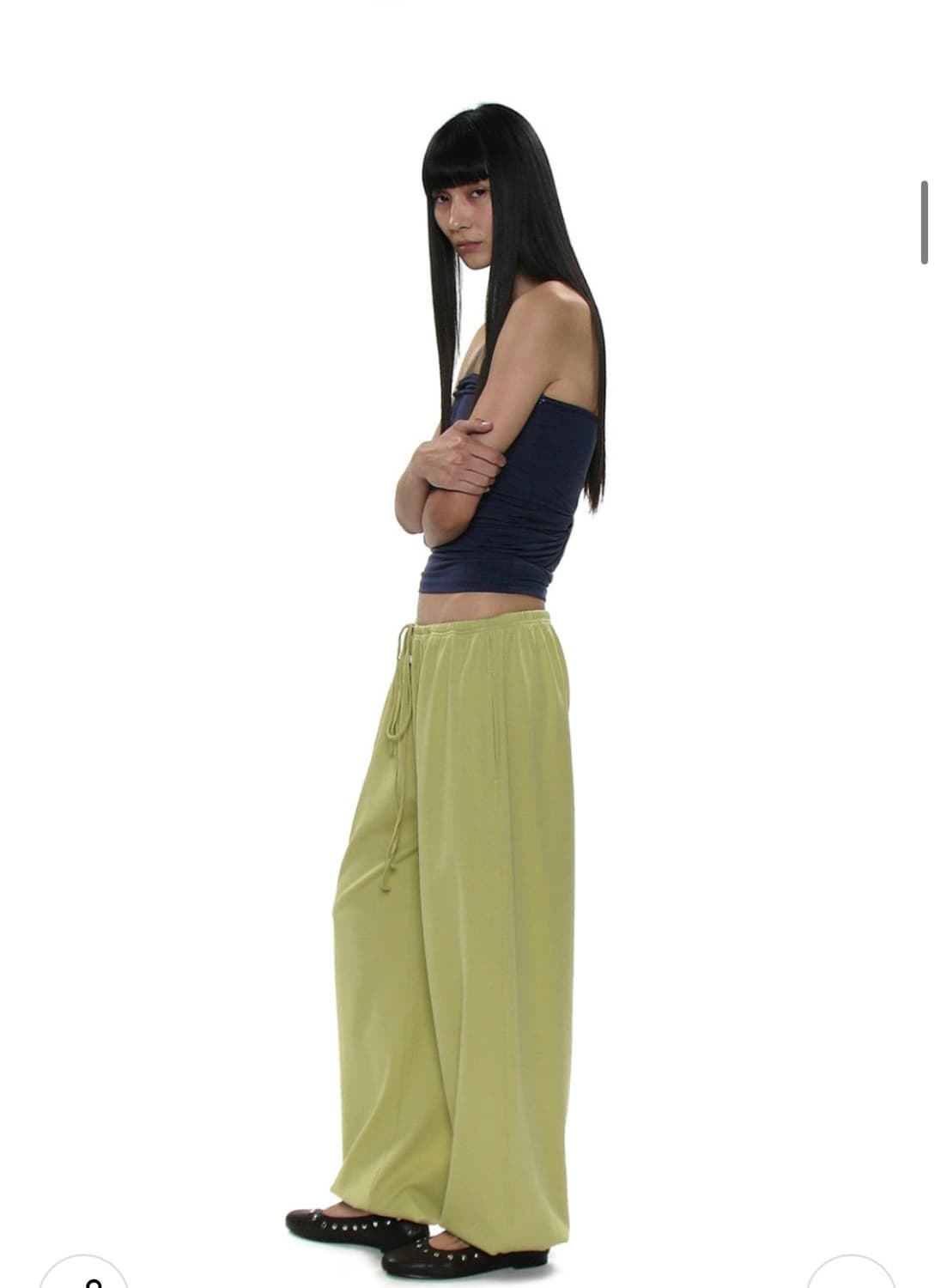 파르티멘토 PWC 에브리데이 벌룬 조거 팬츠 더스티레몬 상품이미지3