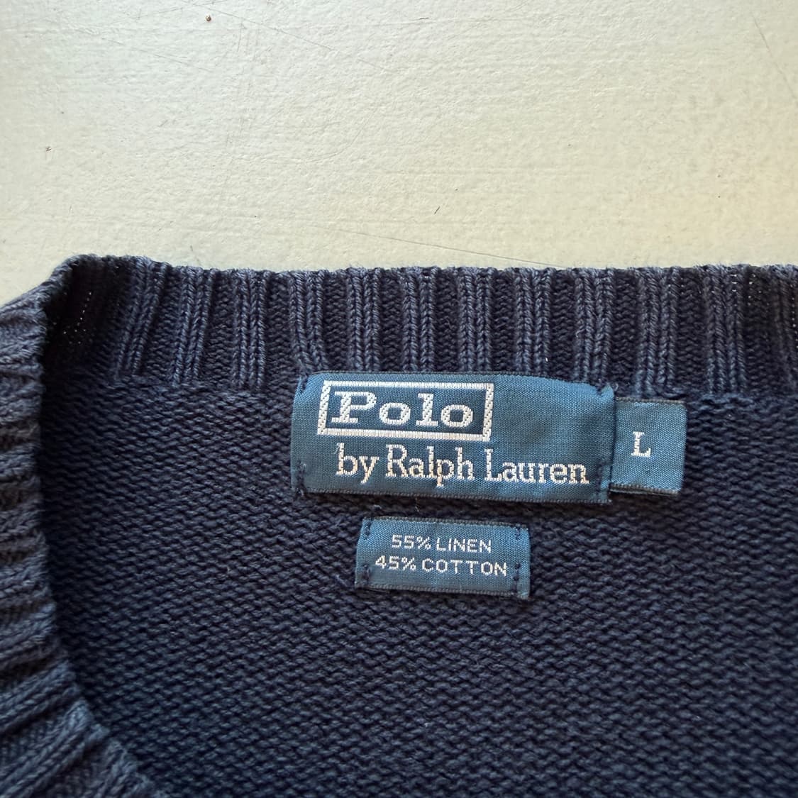 폴로 랄프로렌 패치 니트 스웨터 상품이미지5