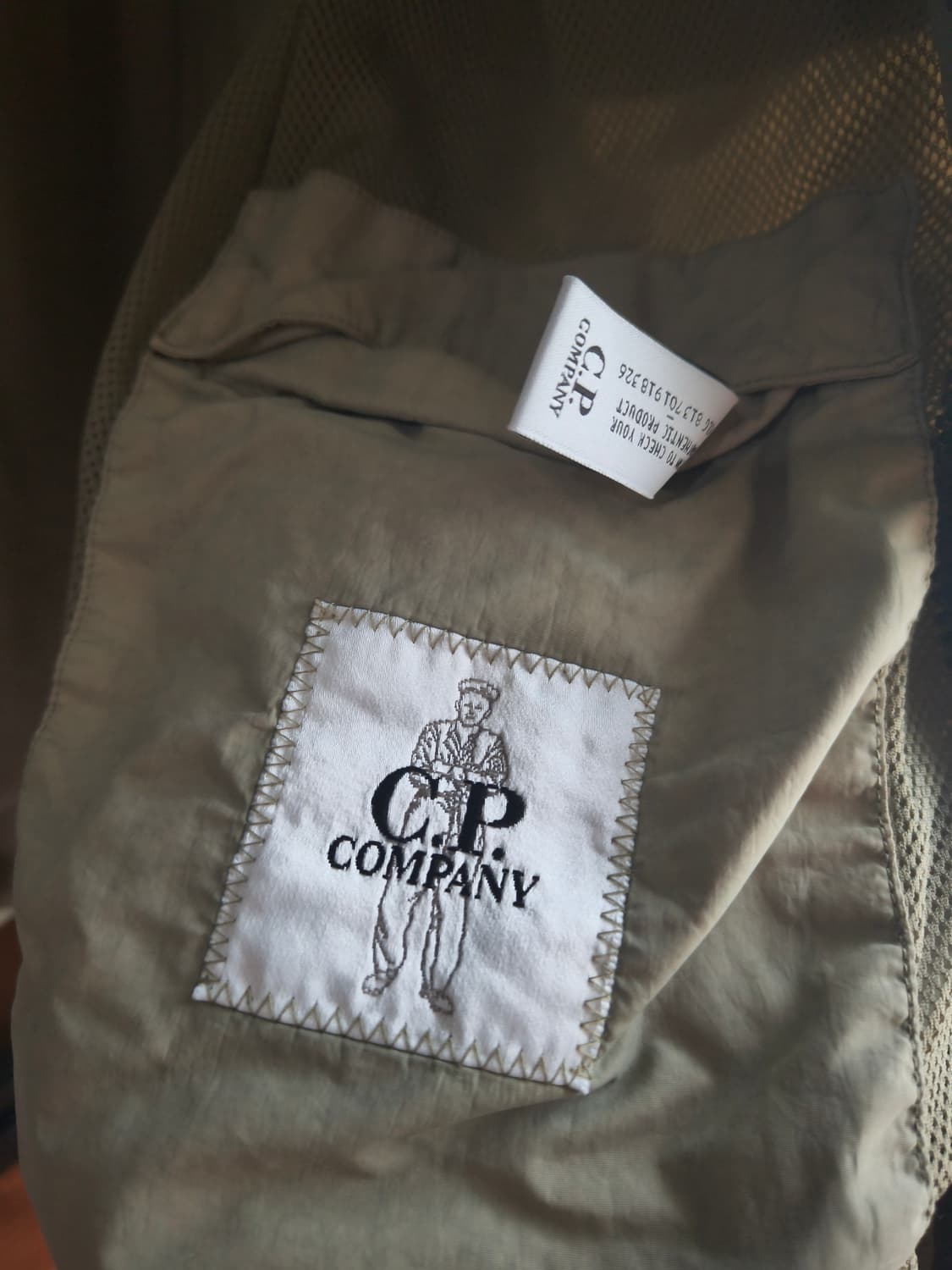 C.P.Company 플랫 나일론 가먼츠 다잉 자켓 상품이미지5