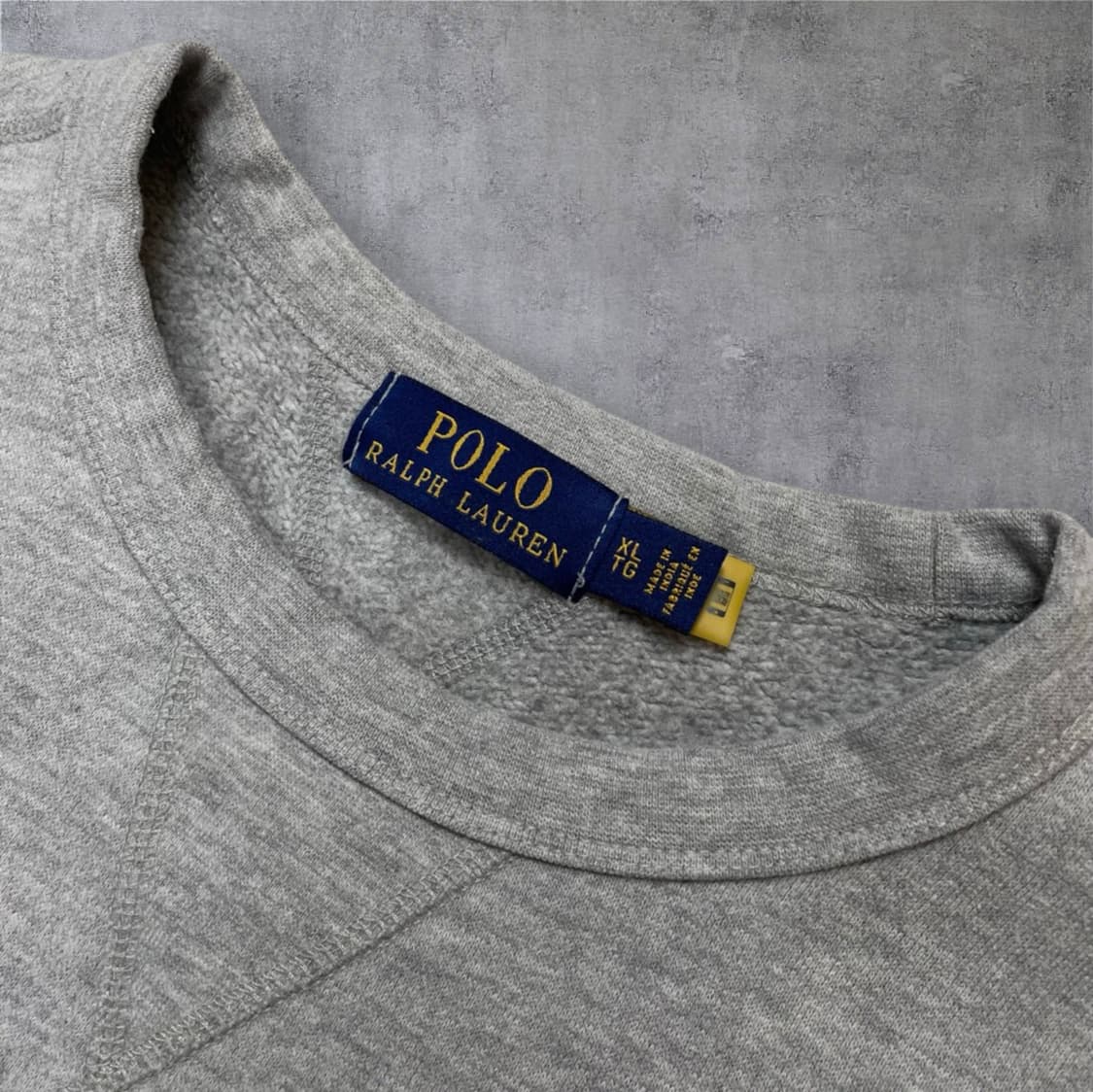 폴로 랄프로렌 그레이 포니로고 기모 맨투맨 XL 상품이미지2