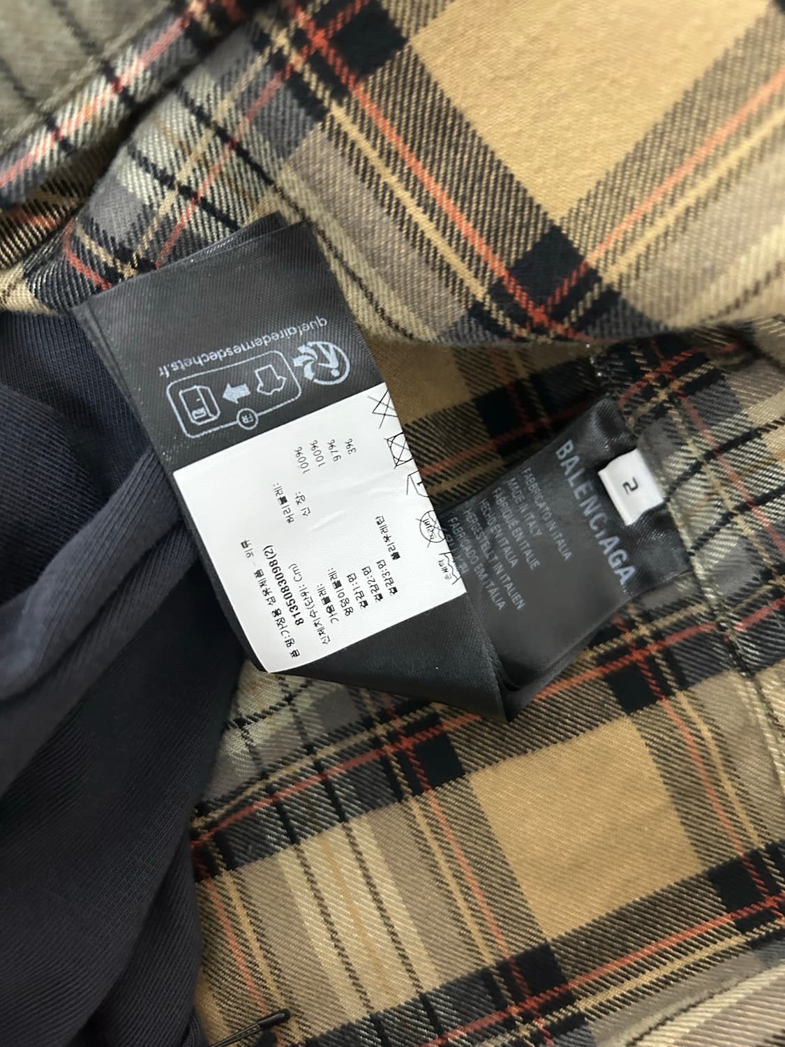 [2] 발렌시아가 파리스 리버티 레이어드 셔츠 상품이미지5