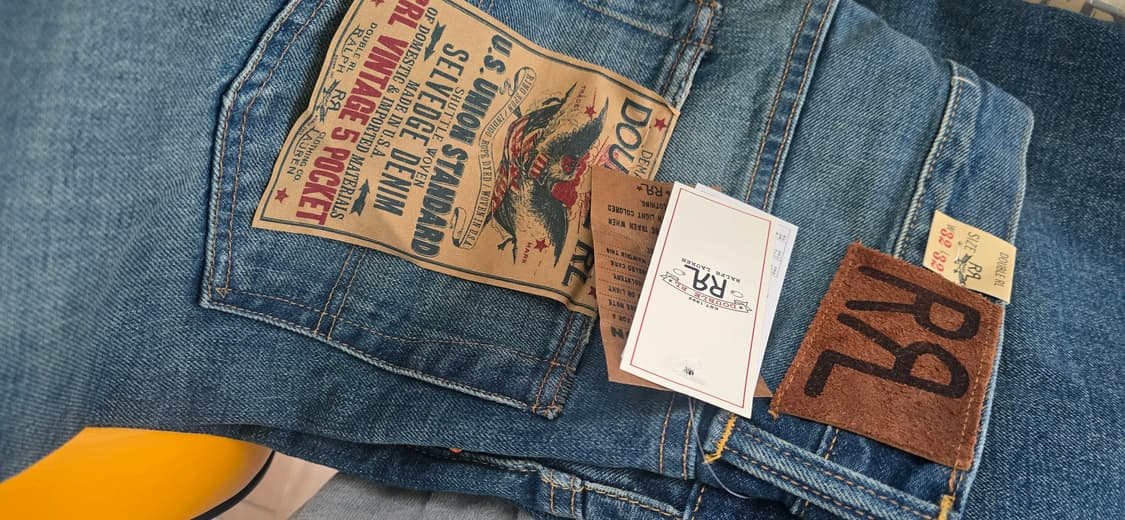 RRL 빈파포 리미티드 에크루진+ 그랜드폴스 32/32 상품이미지3