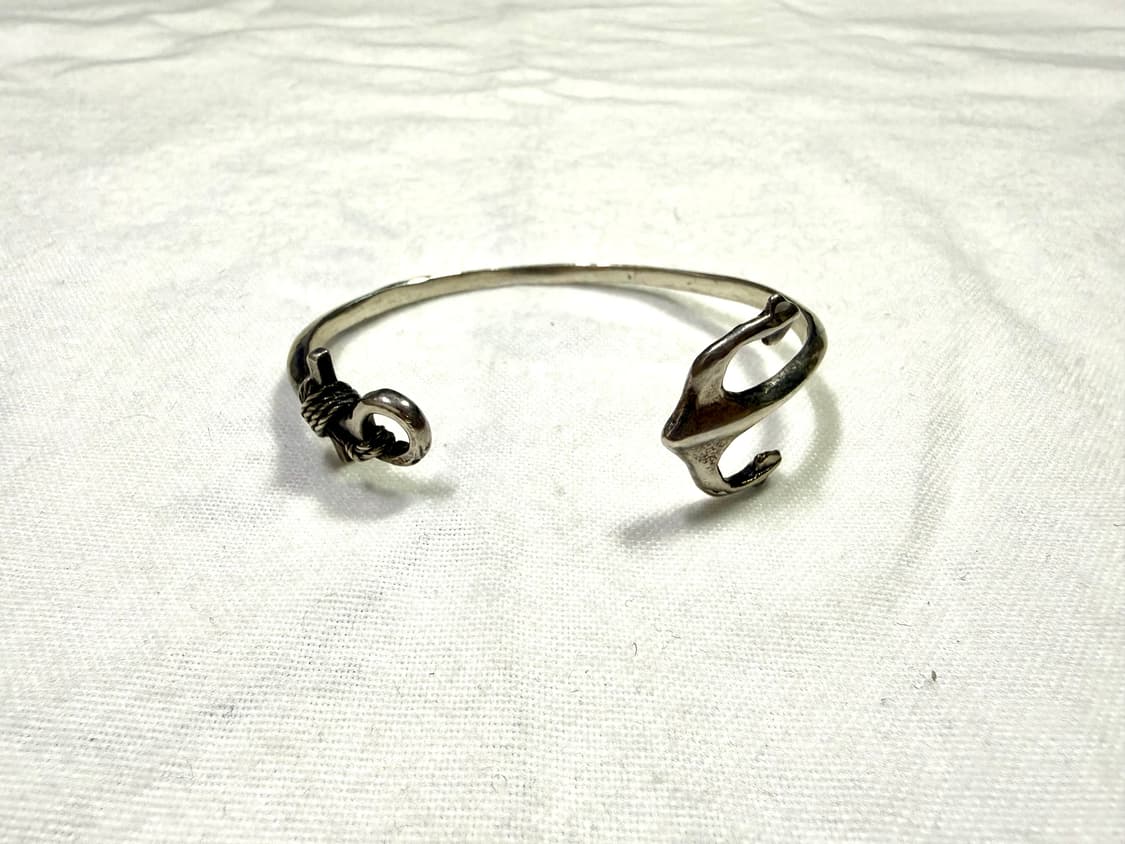 불레또 앵커 실버 뱅글 (bulletto) 상품이미지1