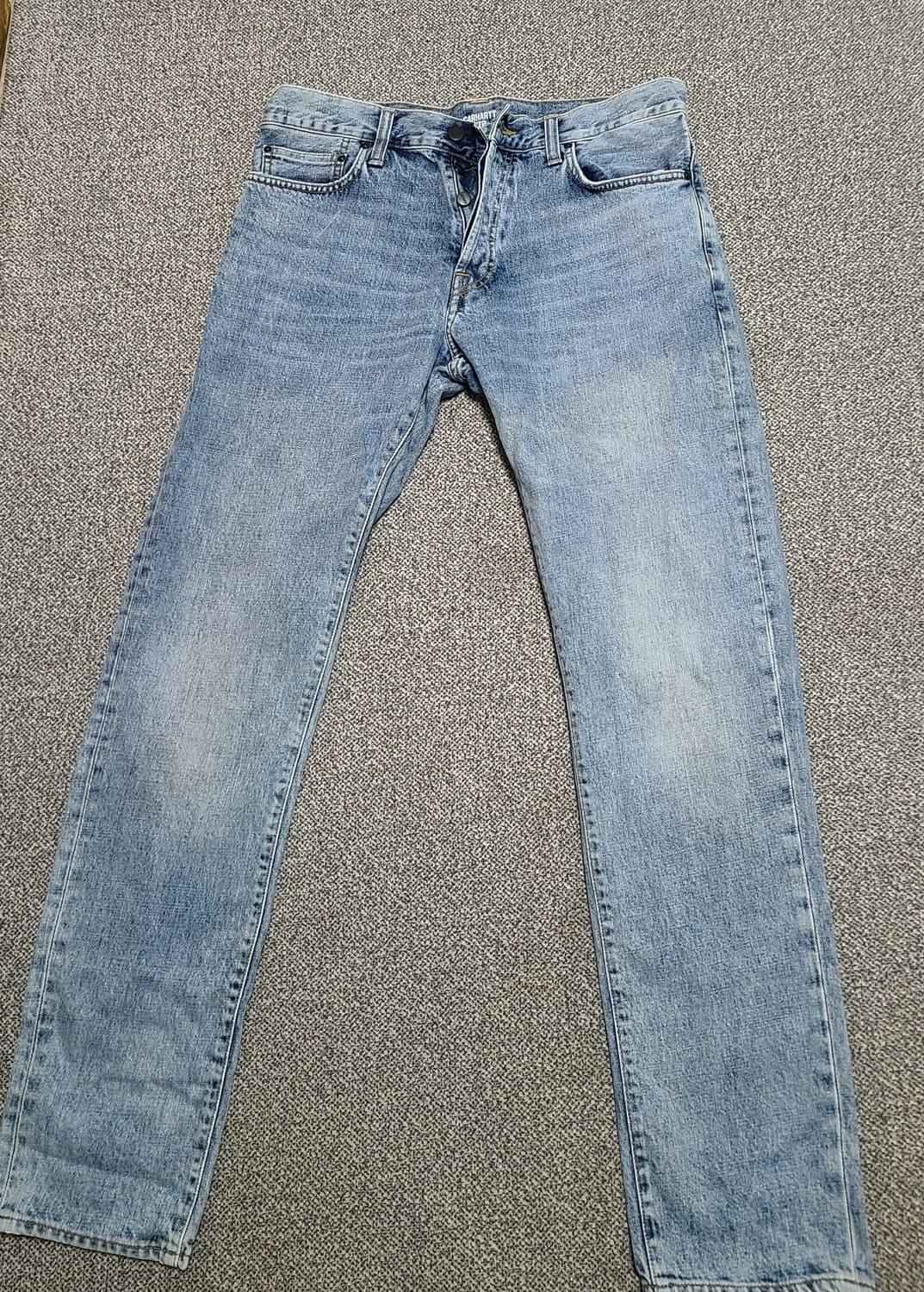 칼하트 WIP 클론다이크 데님 31x32  31-33  인치 상품이미지1