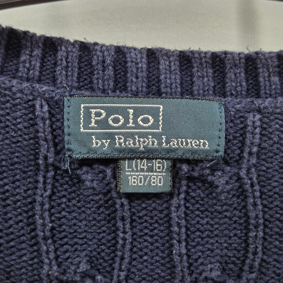 폴로랄프로렌 키즈 케이블 니트 L(14/16)  상품이미지3