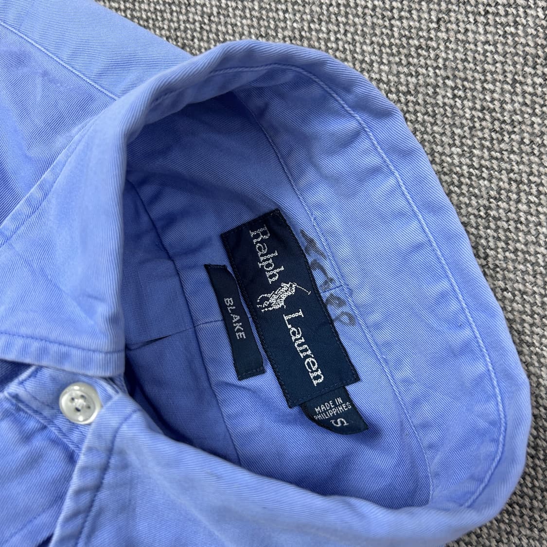 폴로 블레이크 코튼 오버핏 셔츠(S) 상품이미지4