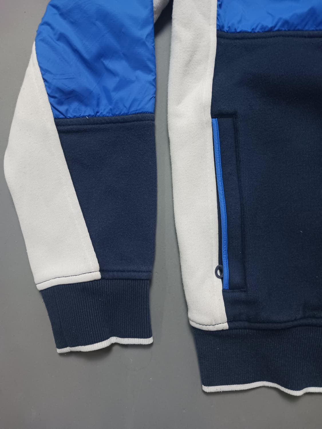 [M] 타미힐피거 컬러블록 히든후드 집업 자켓 상품이미지4