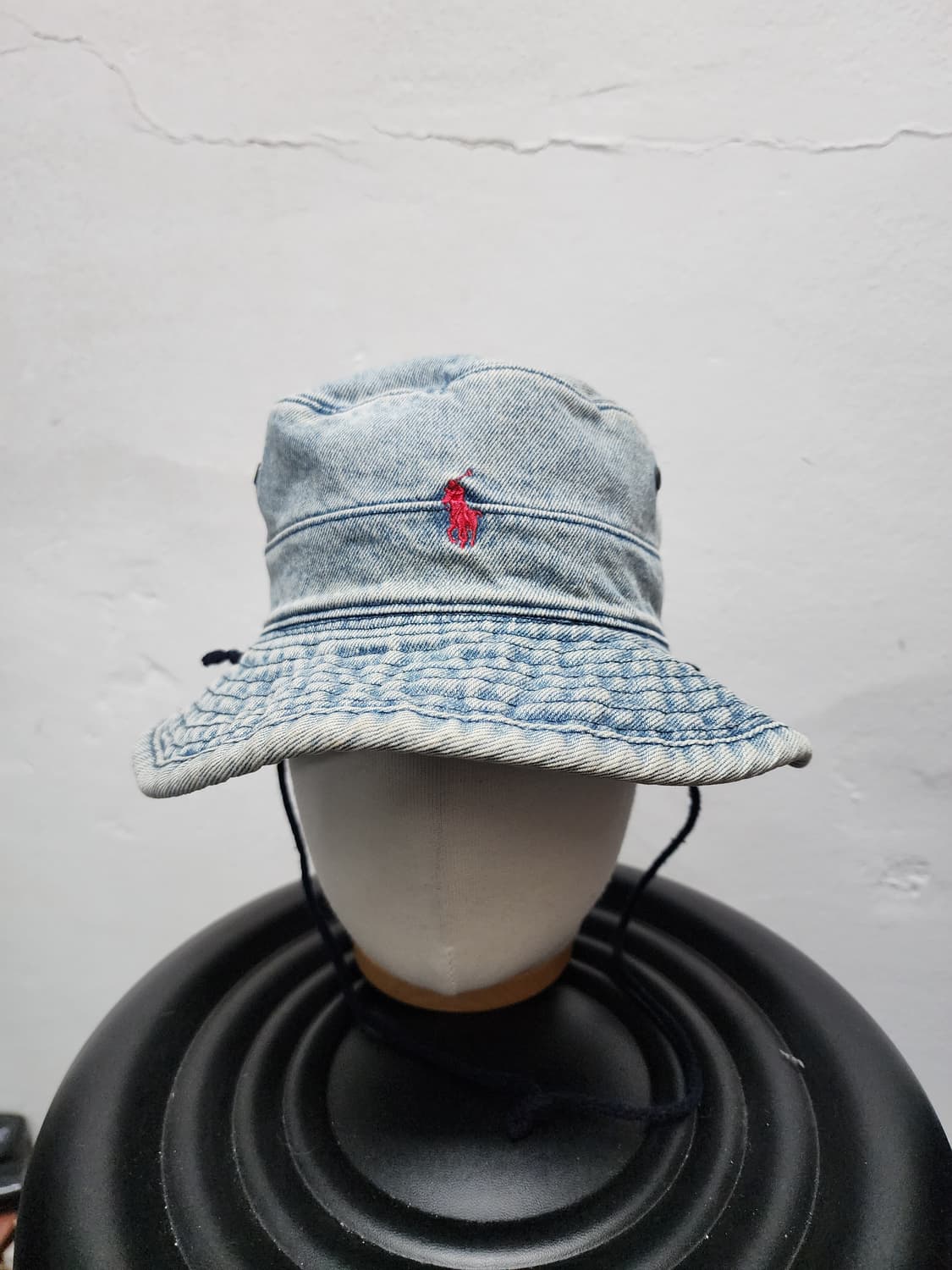 폴로 랄프로렌 90s 데님 버킷햇 (USA MADE) 상품이미지1