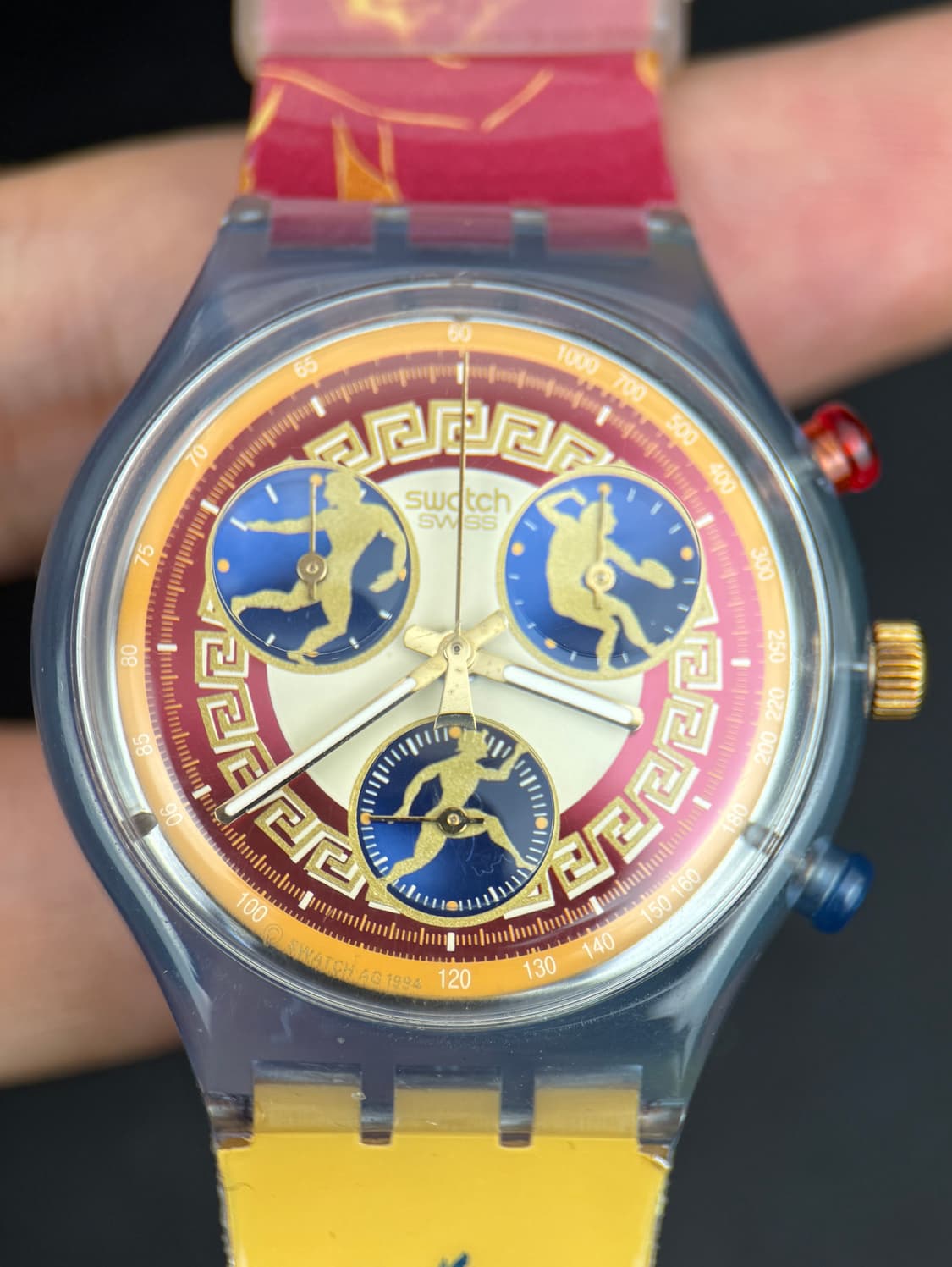 96년도 한정판 스와치 크로노그래프  상품이미지2