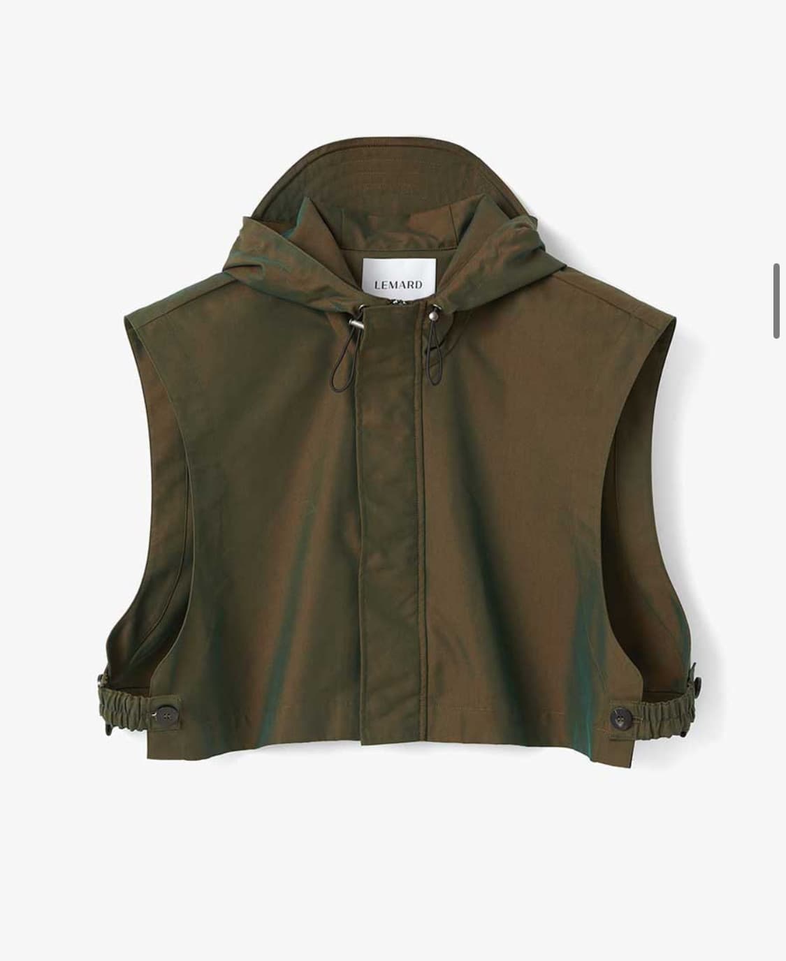 르마드 투톤 후드 베스트 상품이미지1