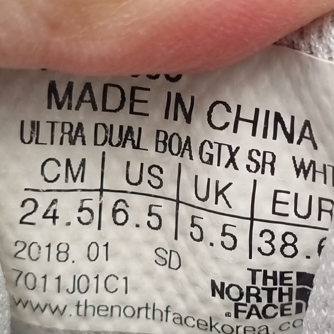 노스페이스 듀얼보아 트레킹화245  상품이미지6