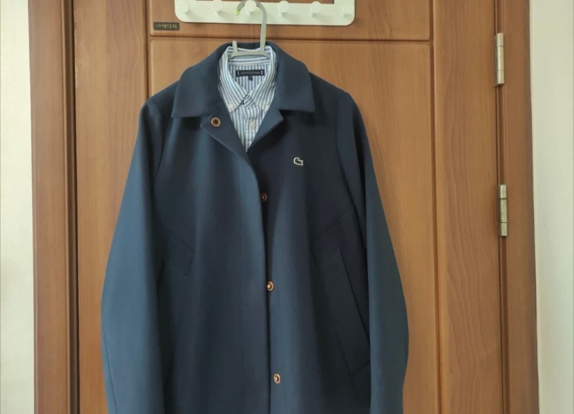 라코스테 라이브 네이비 맥코트 상품이미지2